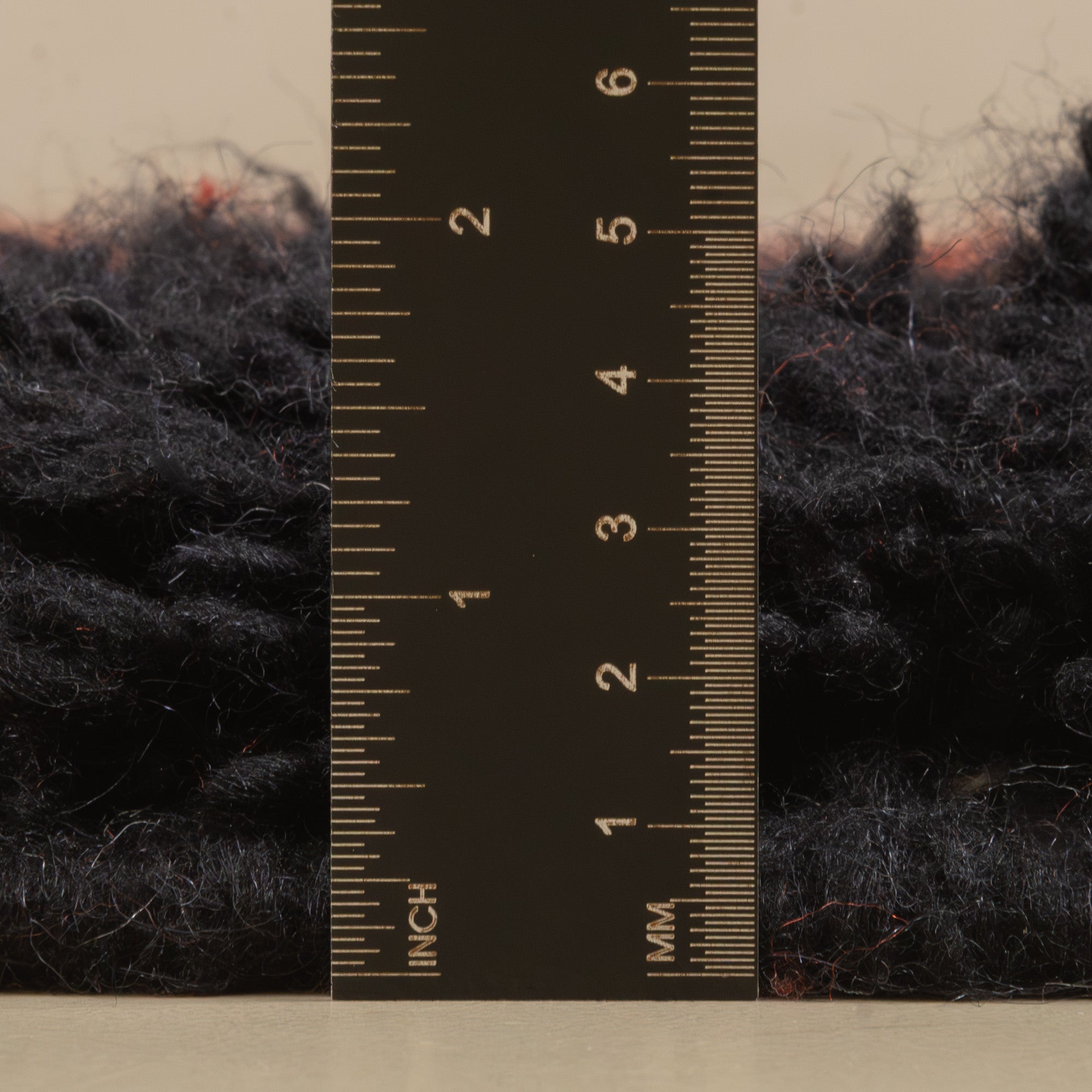 Maraba Deep Red - Shag Moroccan rug - Benisouk