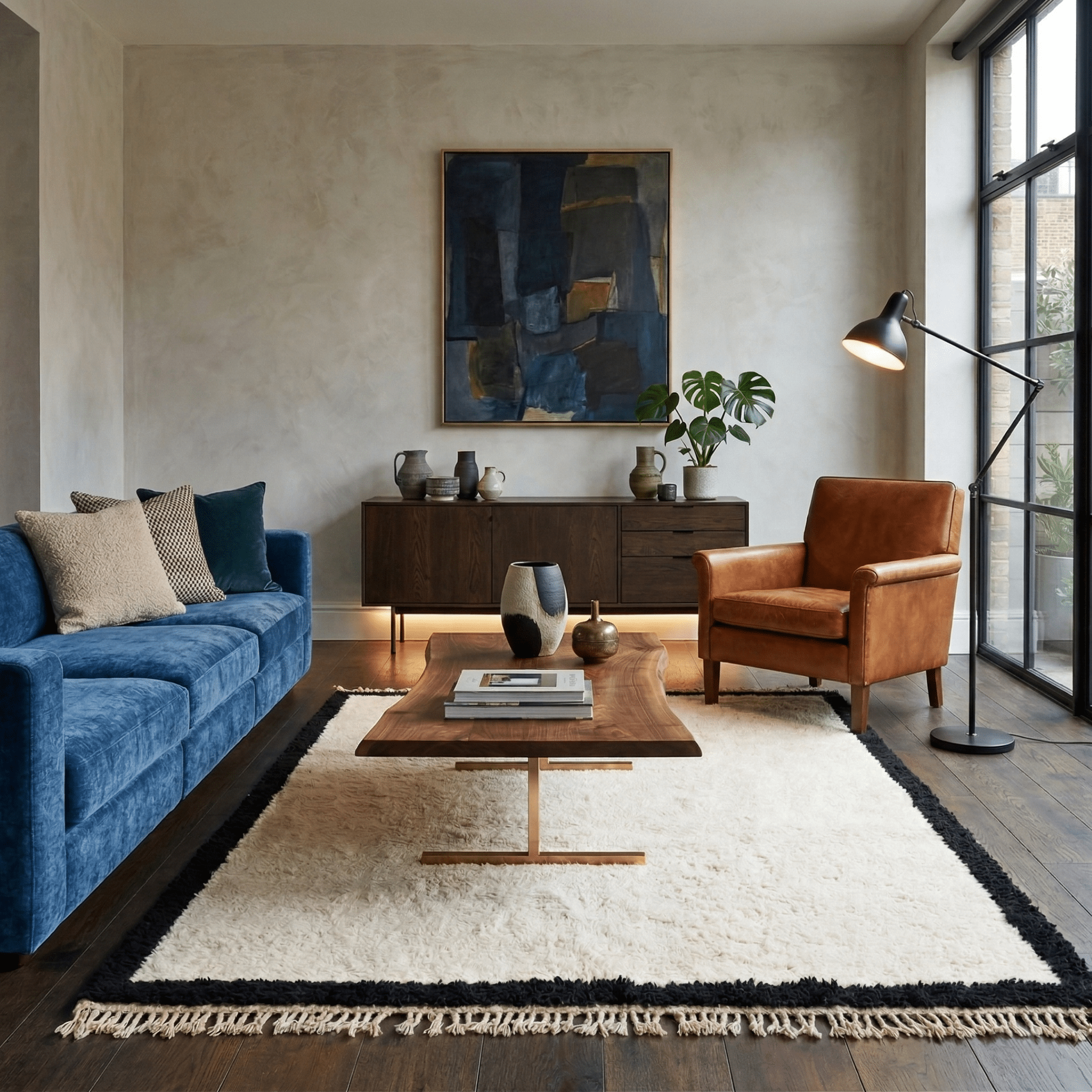 Maraba - Shag Moroccan rug - Benisouk