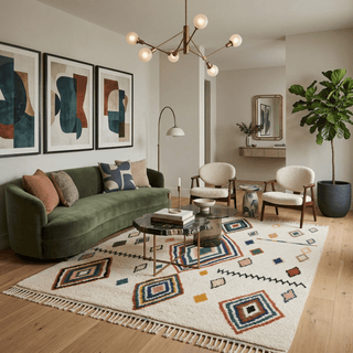 Marah - Shag Moroccan rug - Benisouk