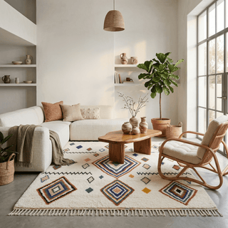 Marah - Shag Moroccan rug - Benisouk