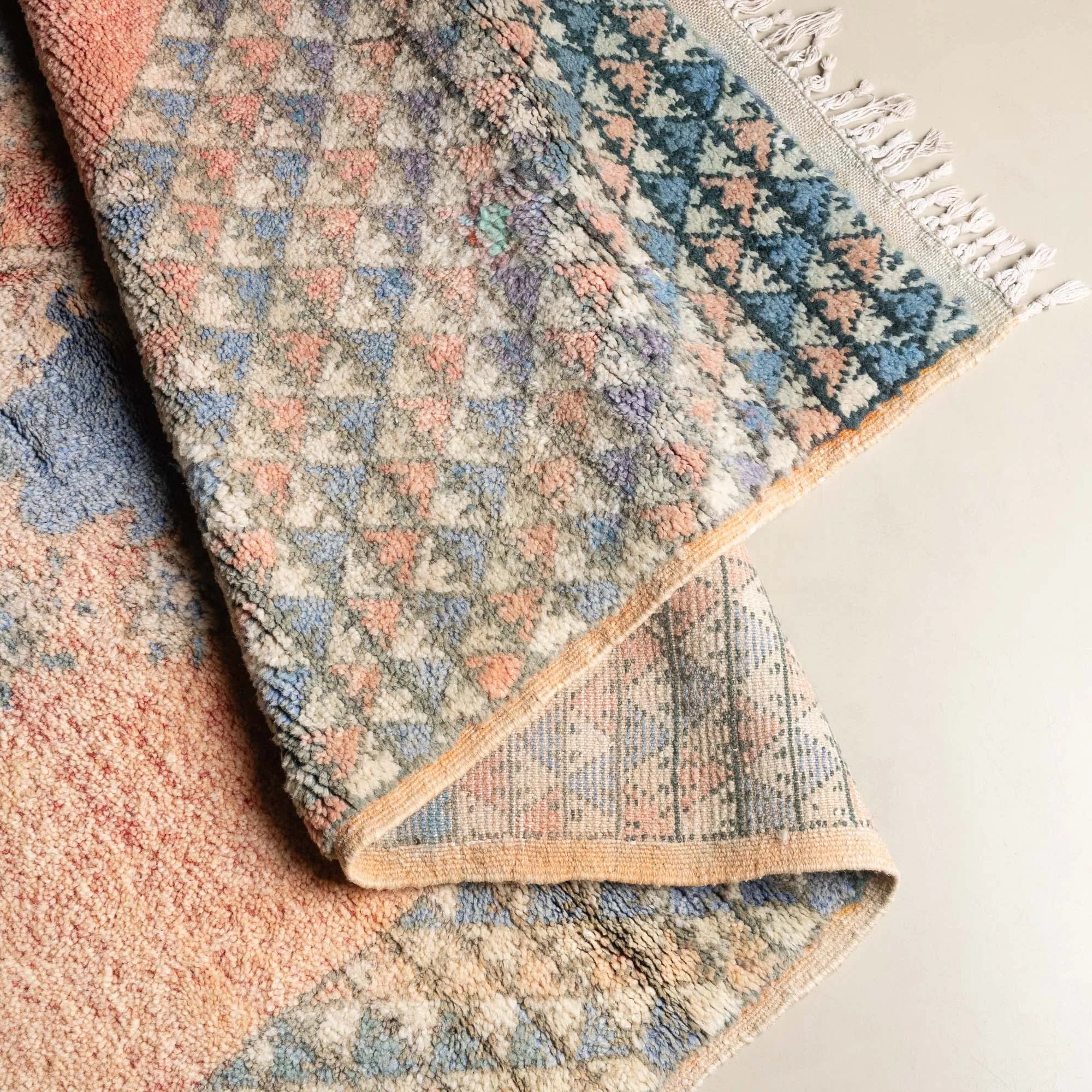 Maria - vintage boujad rug - Benisouk