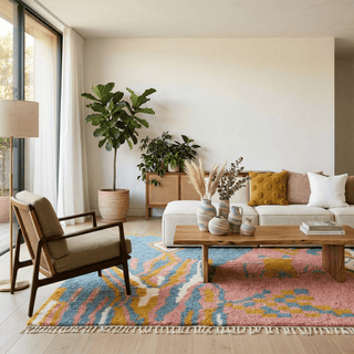 Marjana - Shag Moroccan rug - Benisouk