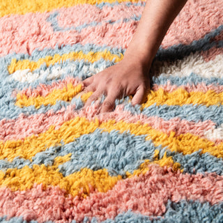 Marjana - Shag Moroccan rug - Benisouk