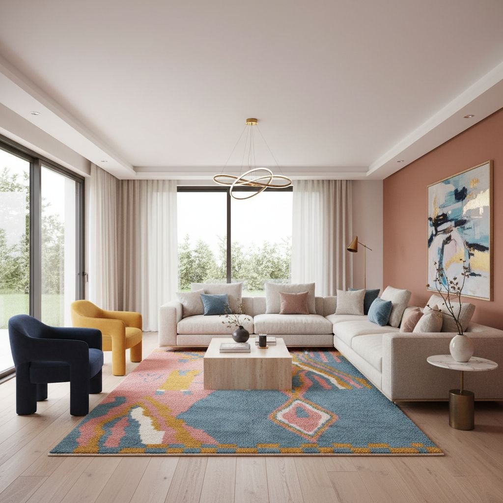 Marjana - Shag Moroccan rug - Benisouk