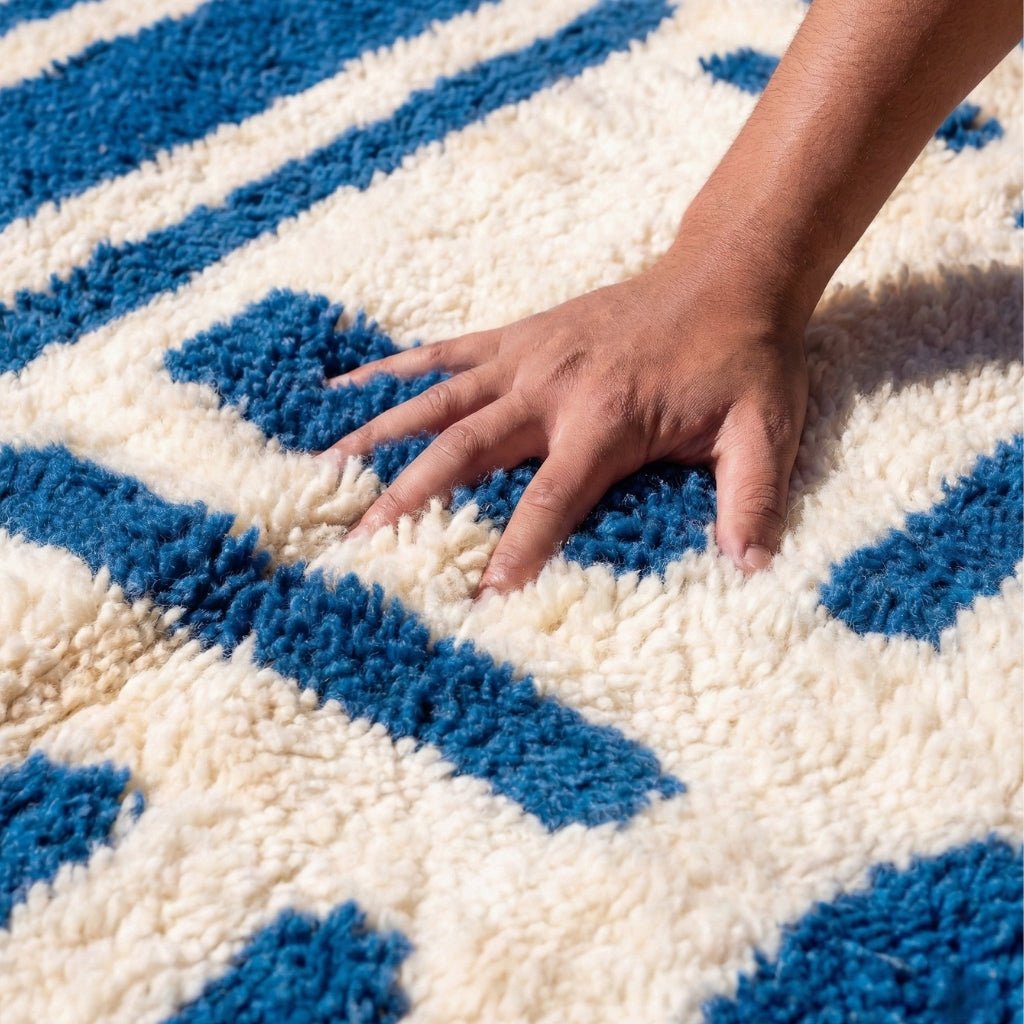 Marssa - Shag Moroccan rug - Benisouk