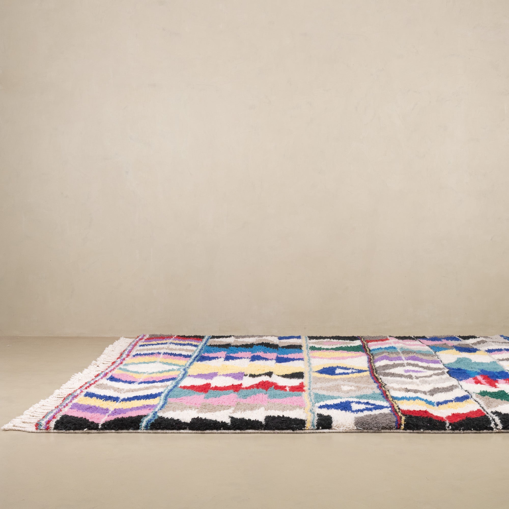 Marwa - Shag Moroccan rug - Benisouk