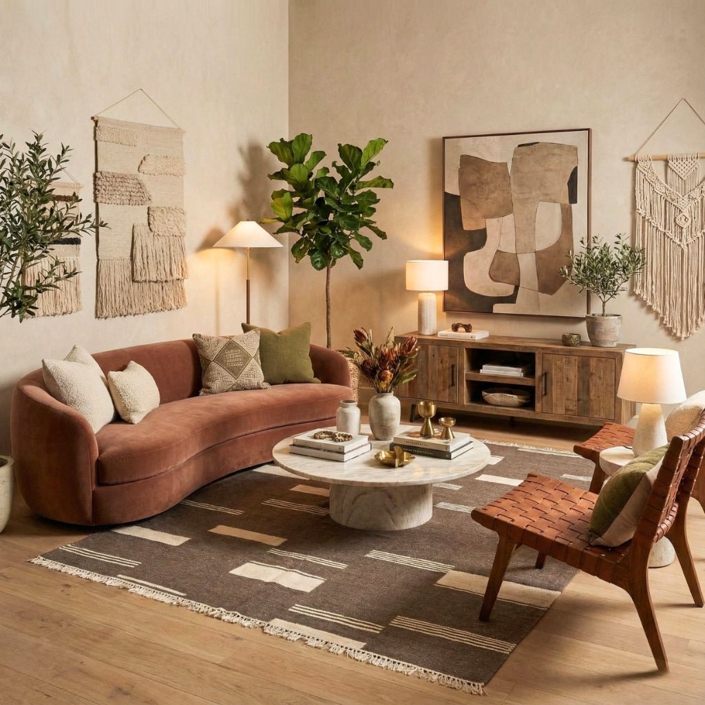 Massil - Flatweave Moroccan rug - Benisouk