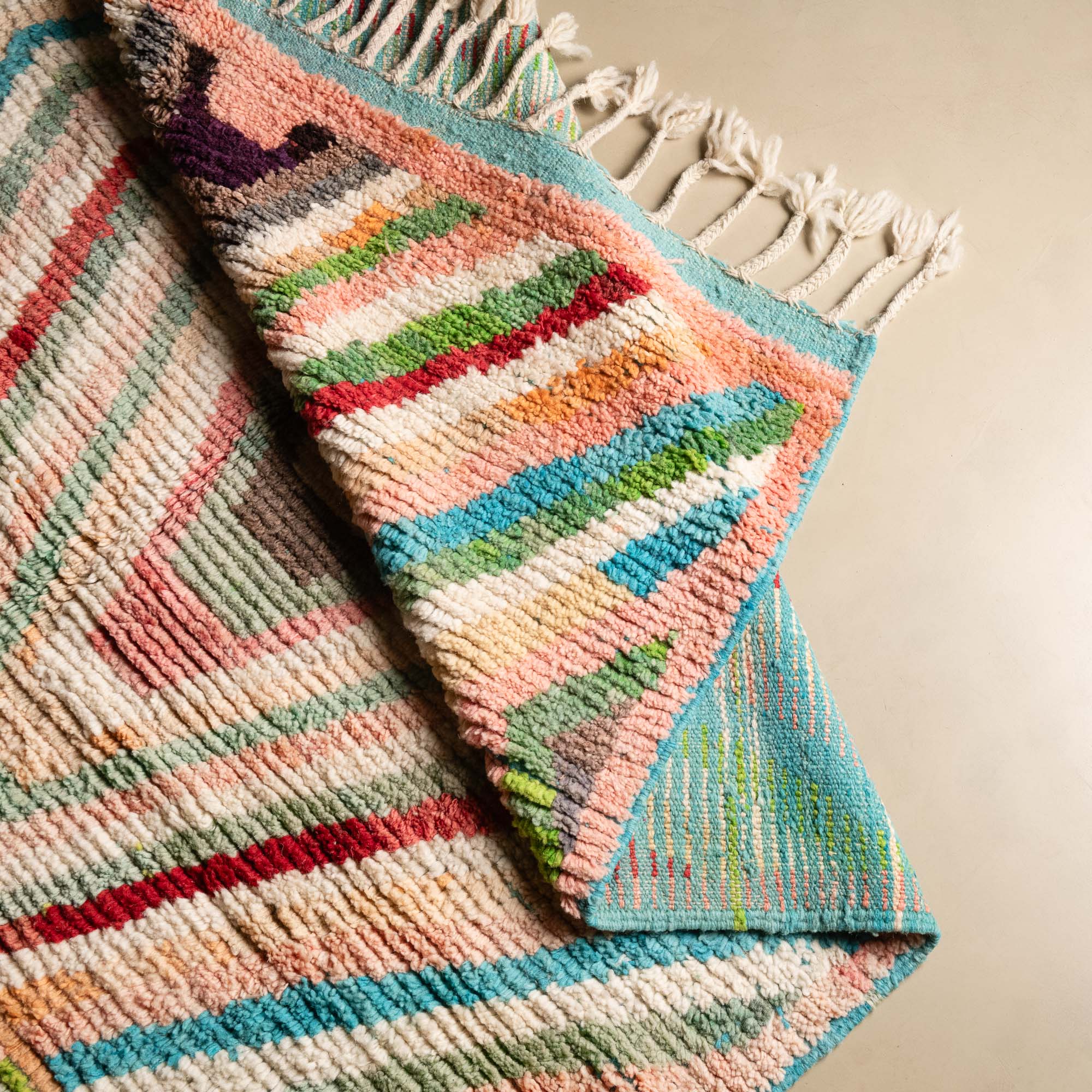 Mathar - vintage boujad rug - Benisouk