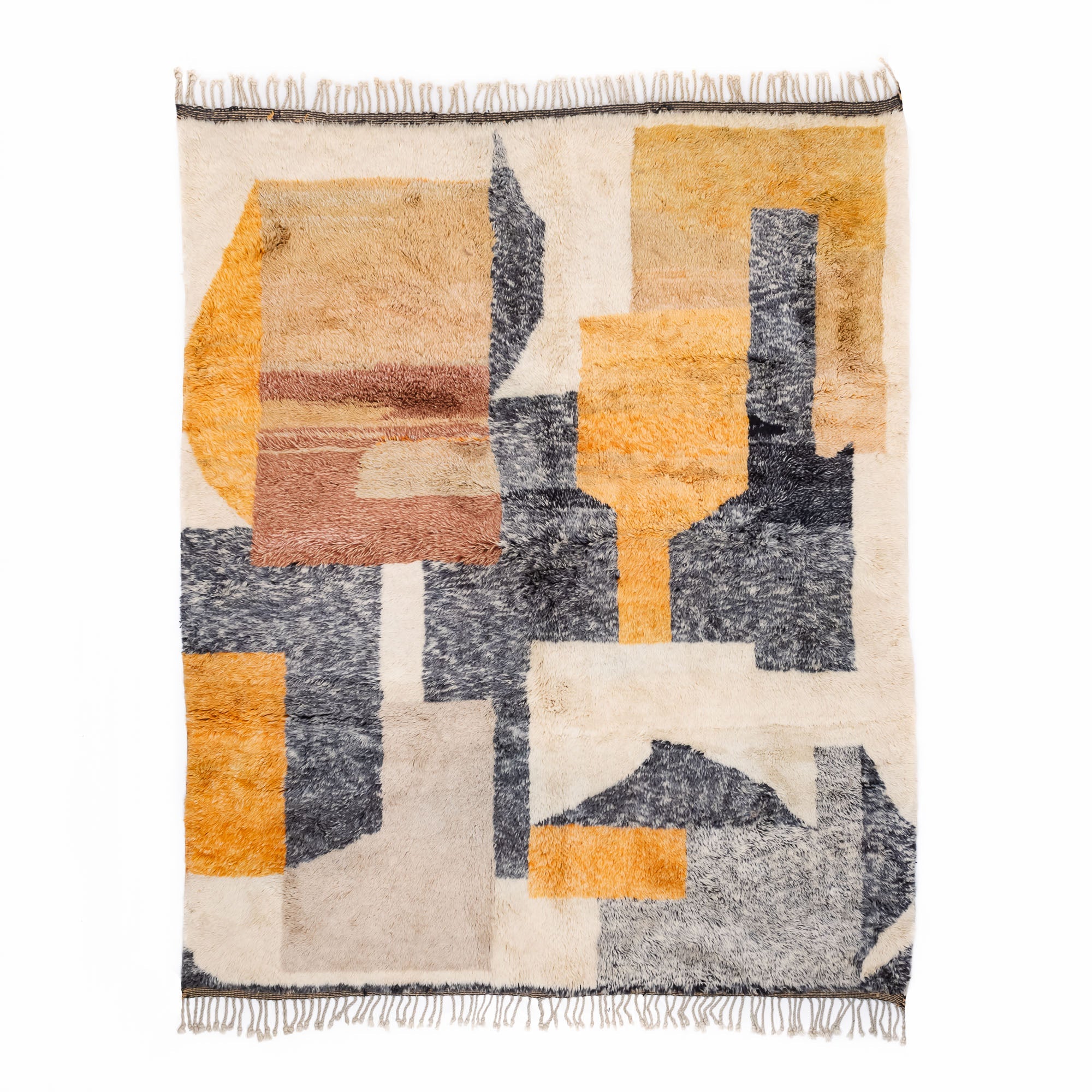 Memories - Luxury Shag Moroccan Rug - Benisouk