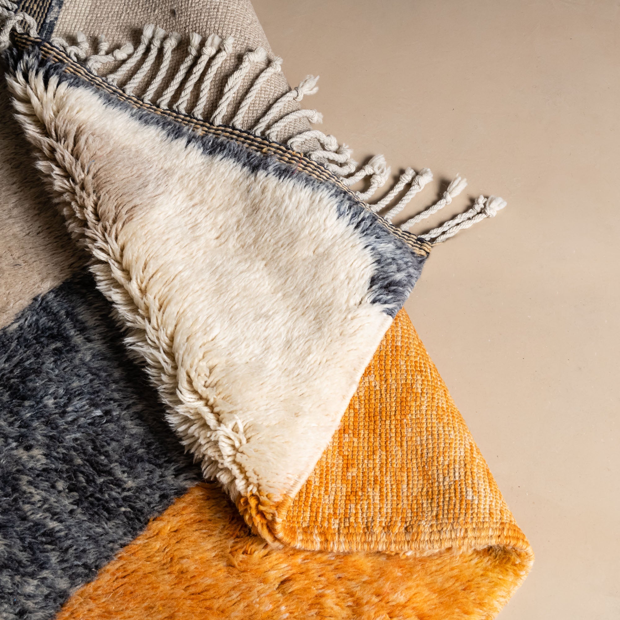 Memories - Luxury Shag Moroccan Rug - Benisouk