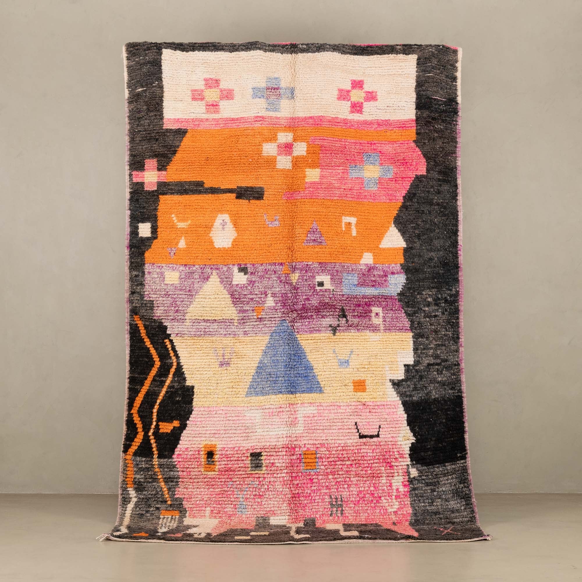 Meryama - vintage boujad rug - Benisouk