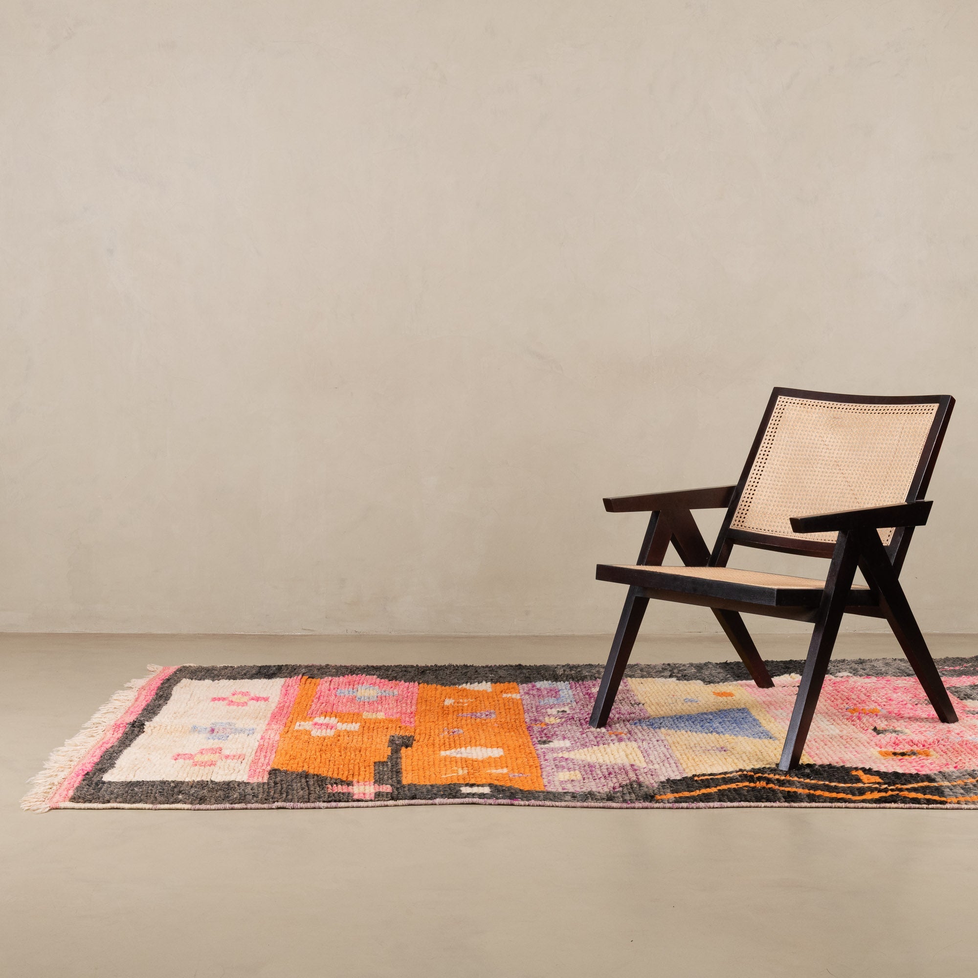 Meryama - vintage boujad rug - Benisouk