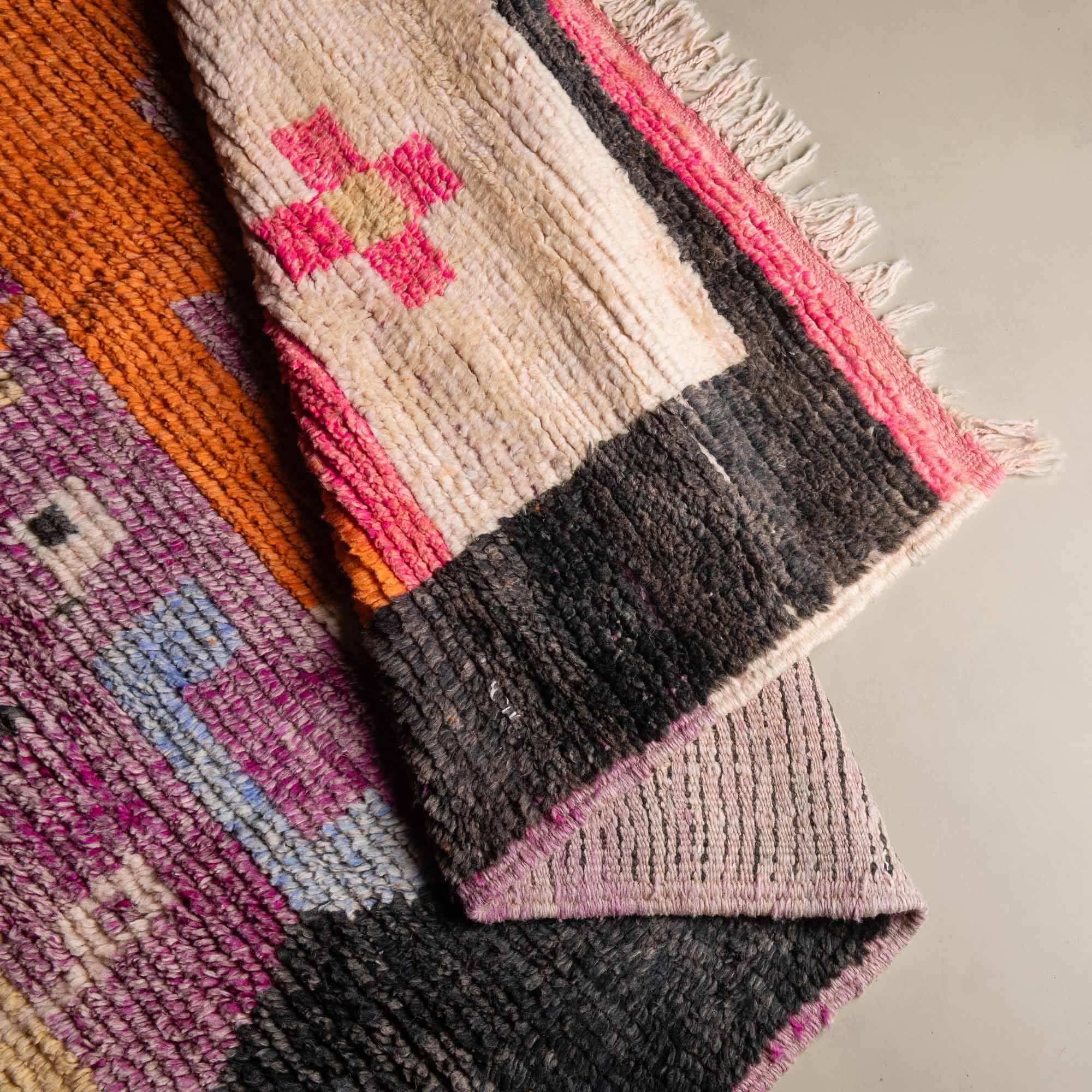 Meryama - vintage boujad rug - Benisouk