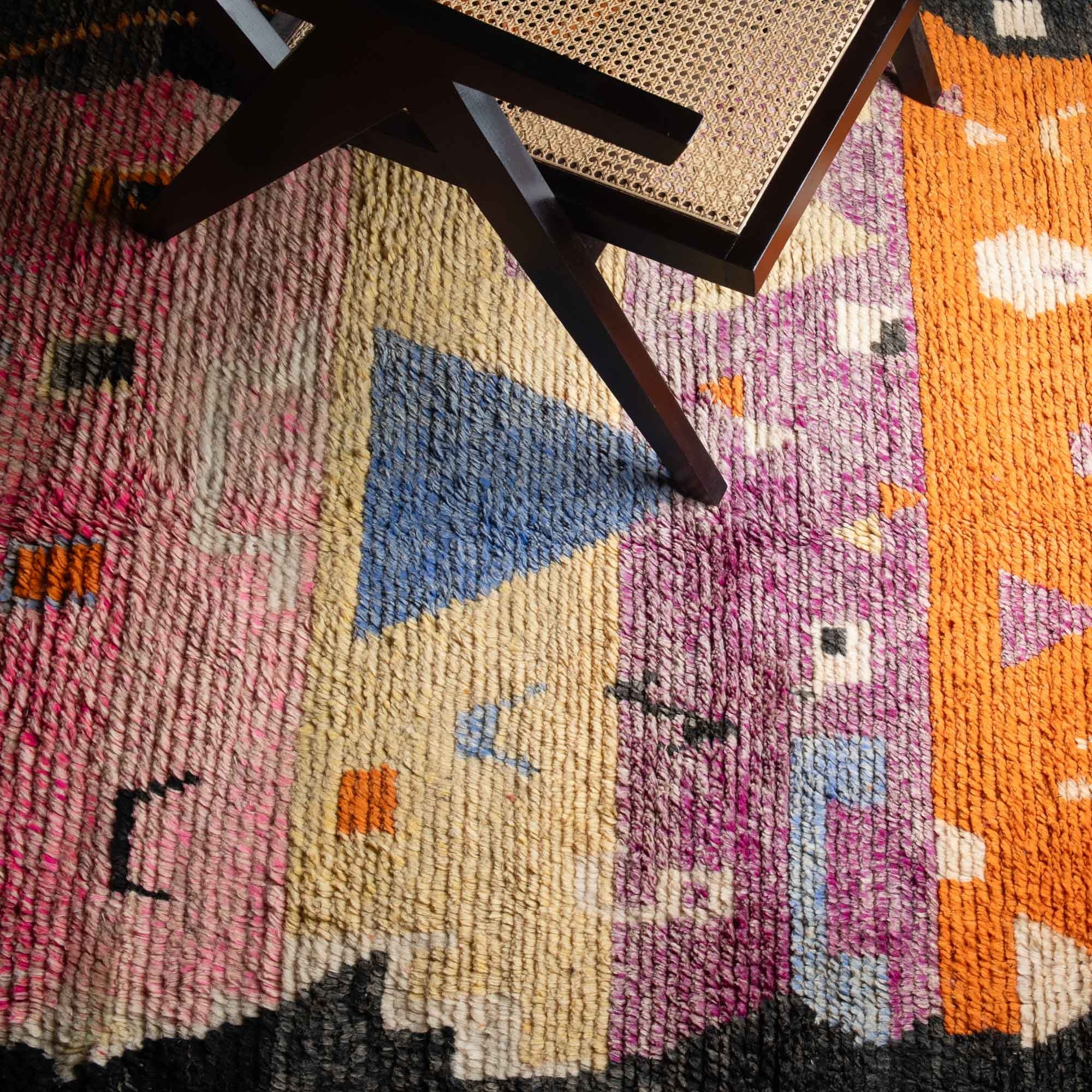 Meryama - vintage boujad rug - Benisouk