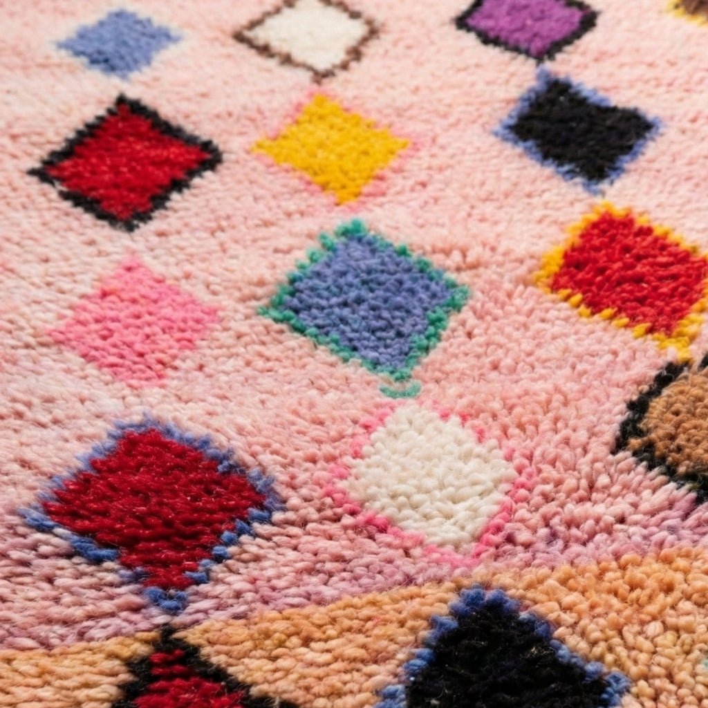 Mihad - Shag Moroccan runner rug - Benisouk