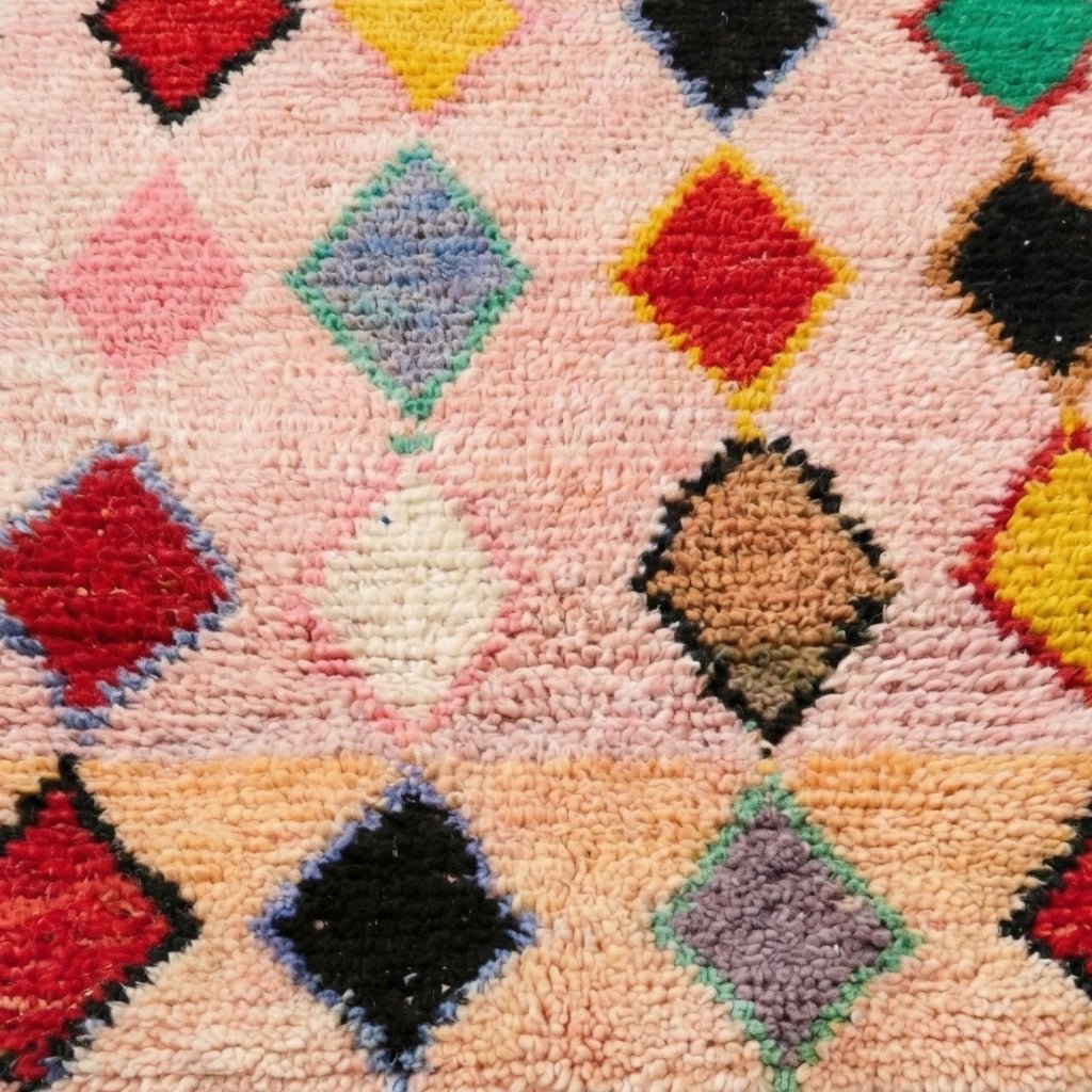 Mihad - Shag Moroccan runner rug - Benisouk