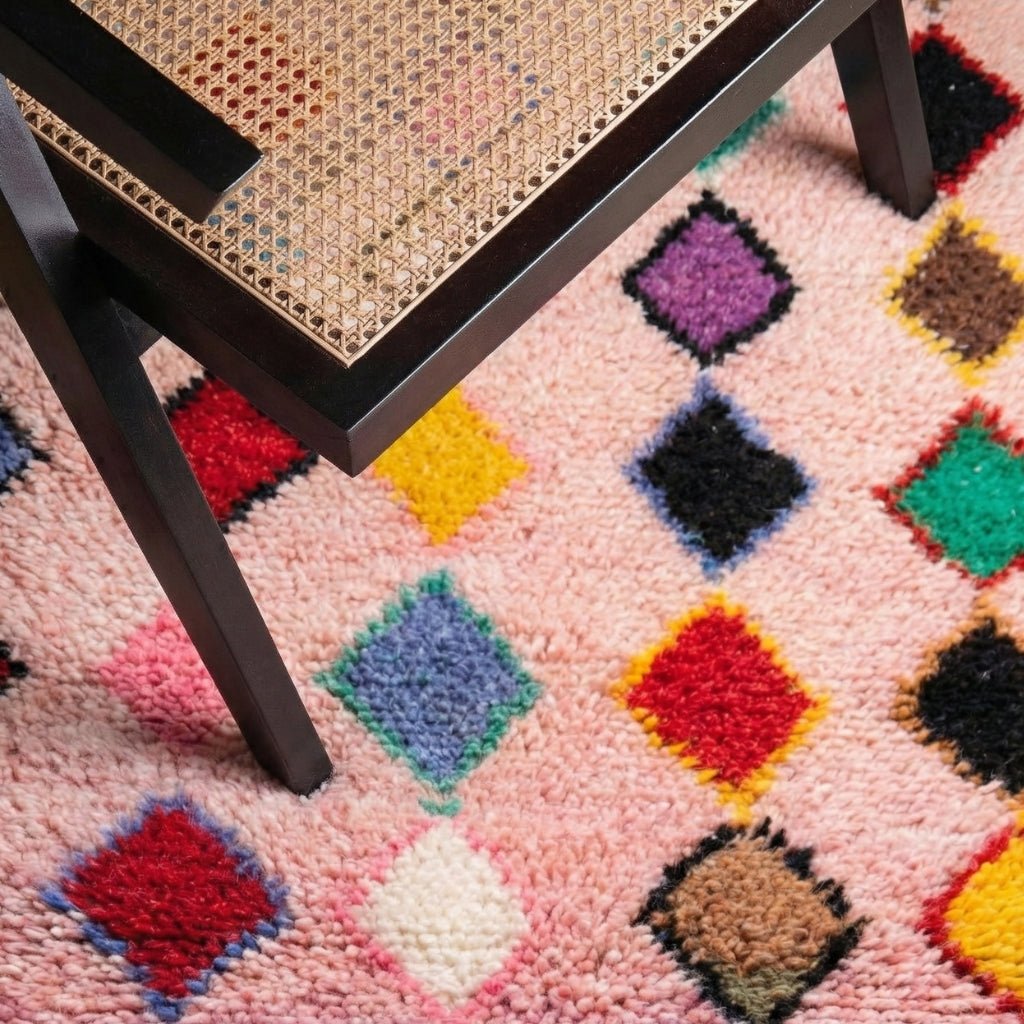 Mihad - Shag Moroccan runner rug - Benisouk