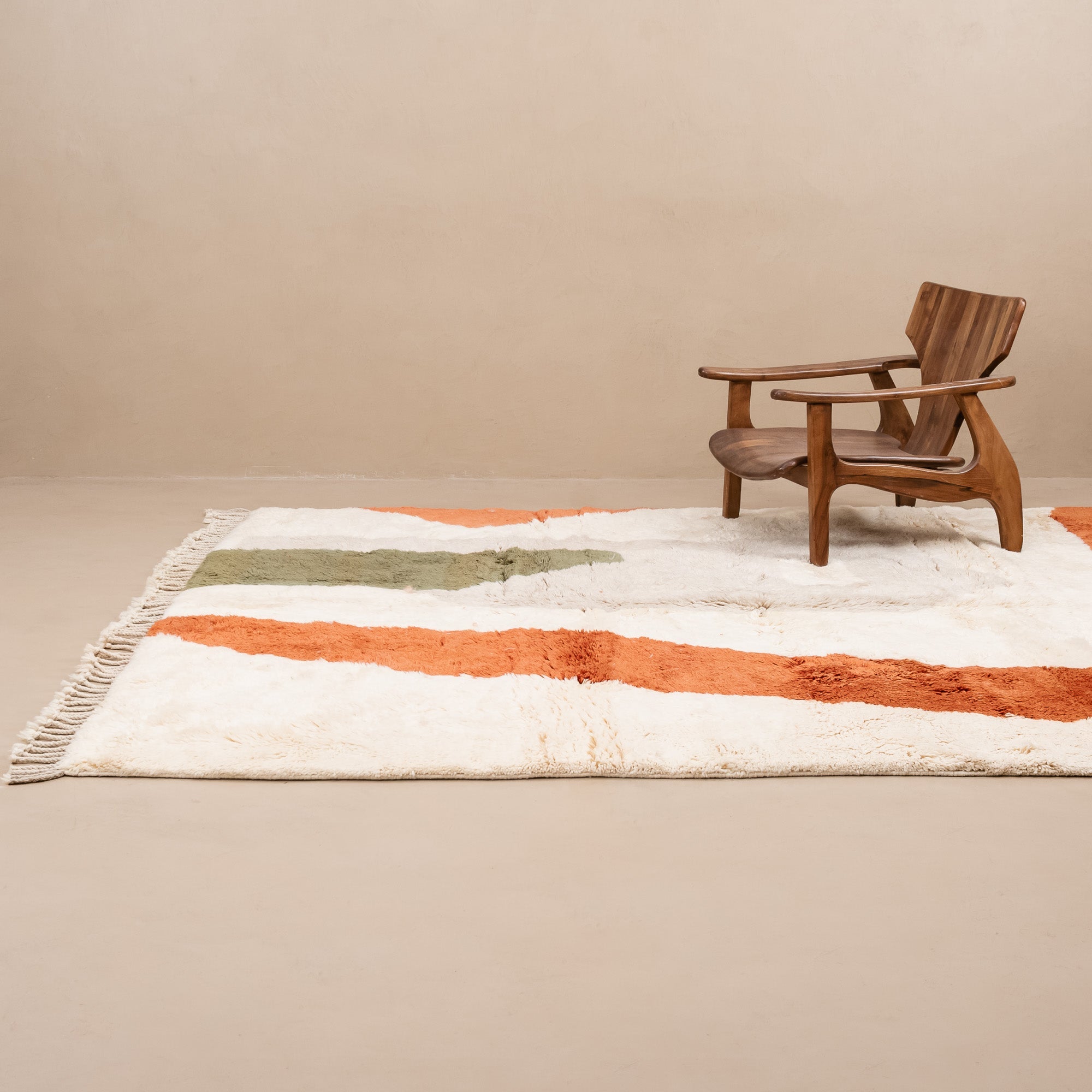 Milouda - Luxury Shag Moroccan Rug - Benisouk