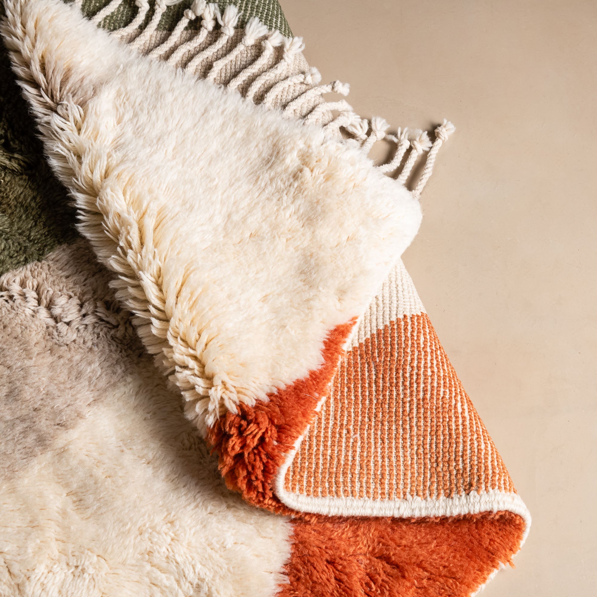 Milouda - Luxury Shag Moroccan Rug - Benisouk