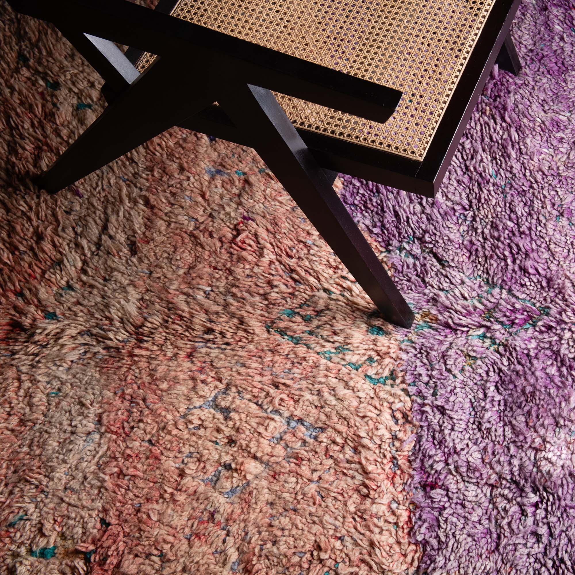 Mina - vintage beni mguild rug - Benisouk