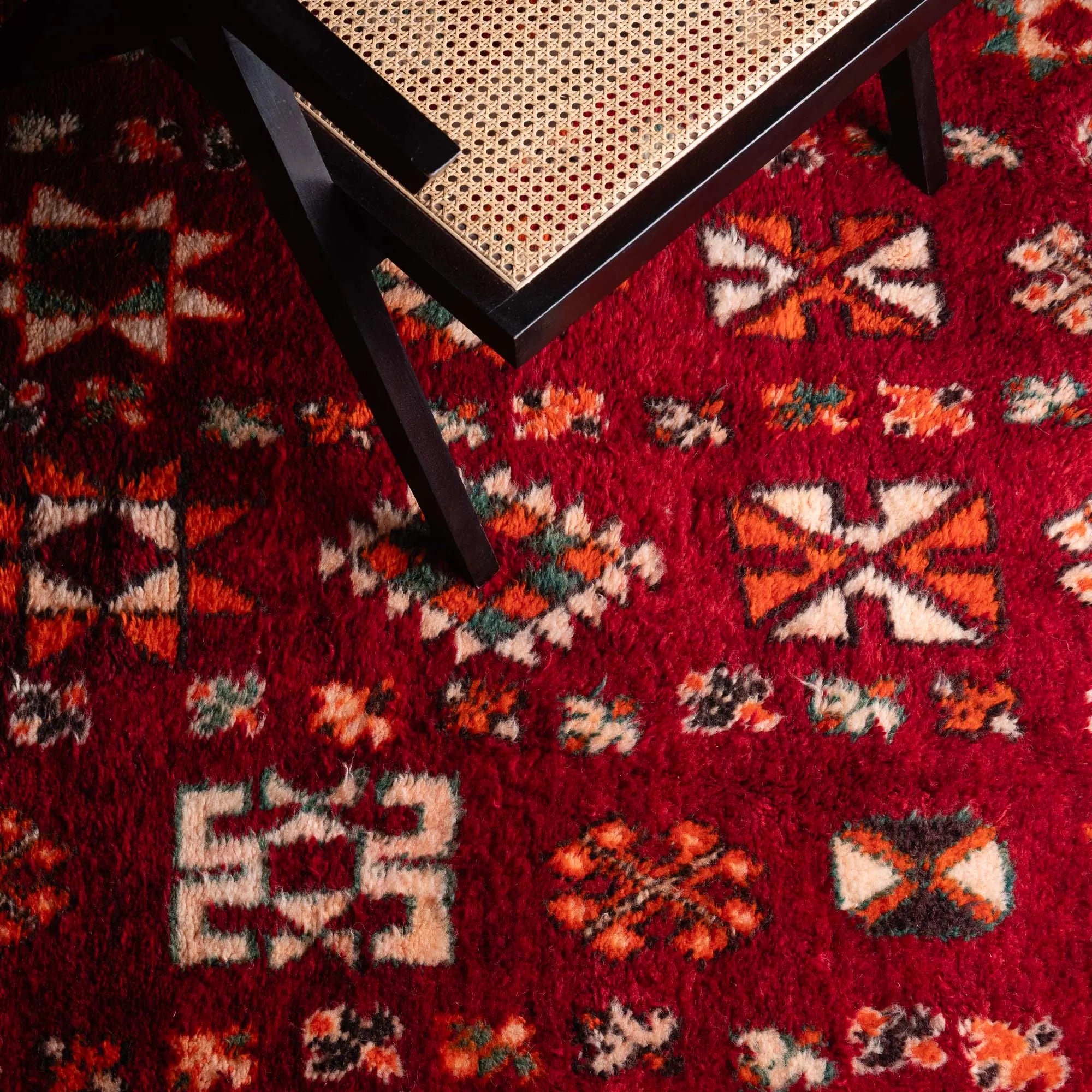 Mina - vintage boujad rug - Benisouk