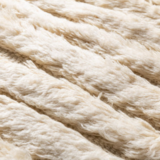 Mist Lines - Luxury Shag Moroccan Rug - Benisouk
