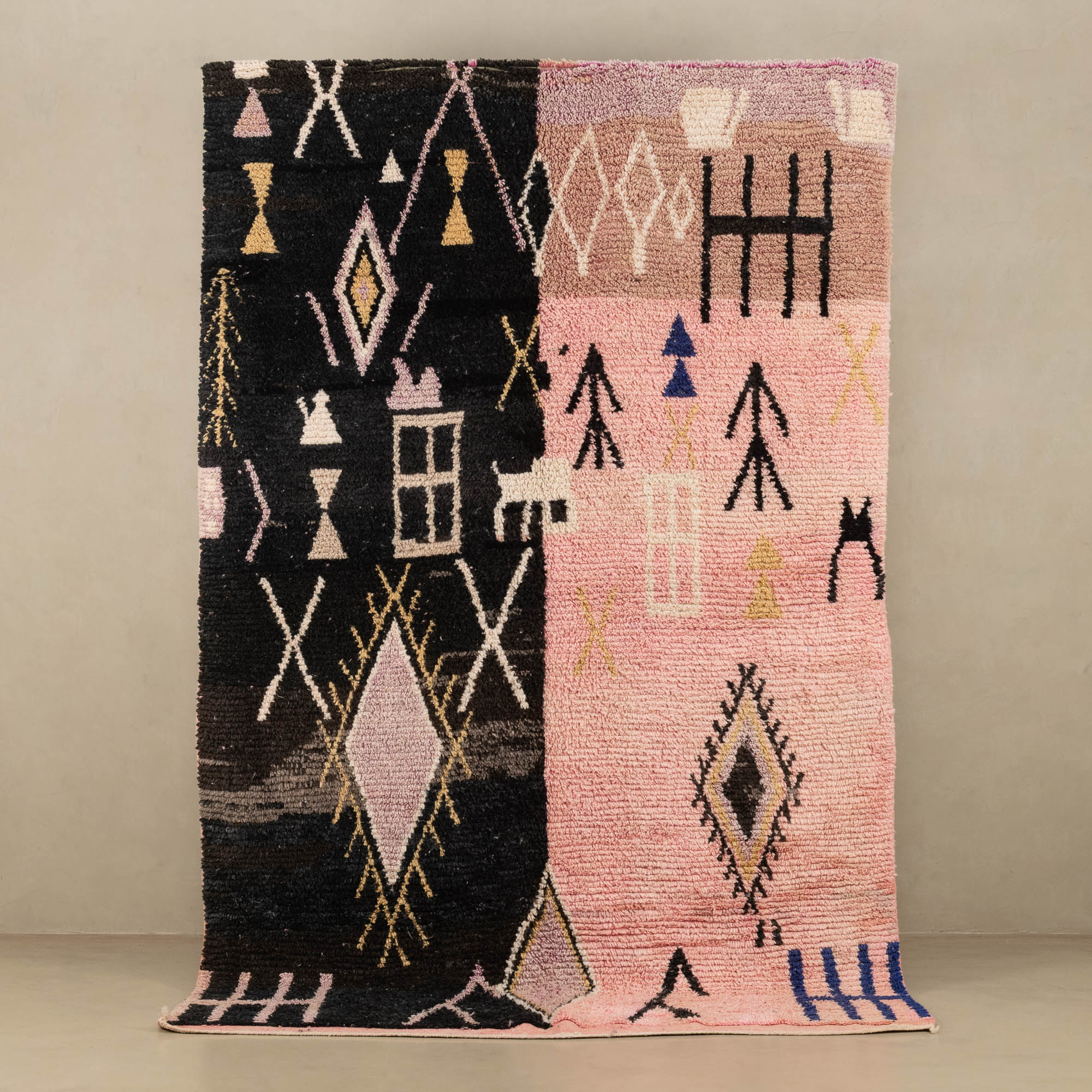 Mona - vintage boujad rug - Benisouk