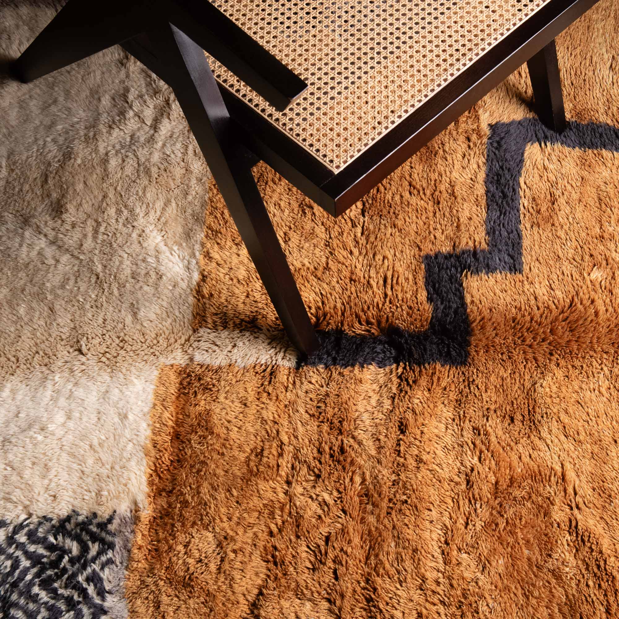 Mosaic of Memories - Luxury Shag Moroccan Rug - Benisouk