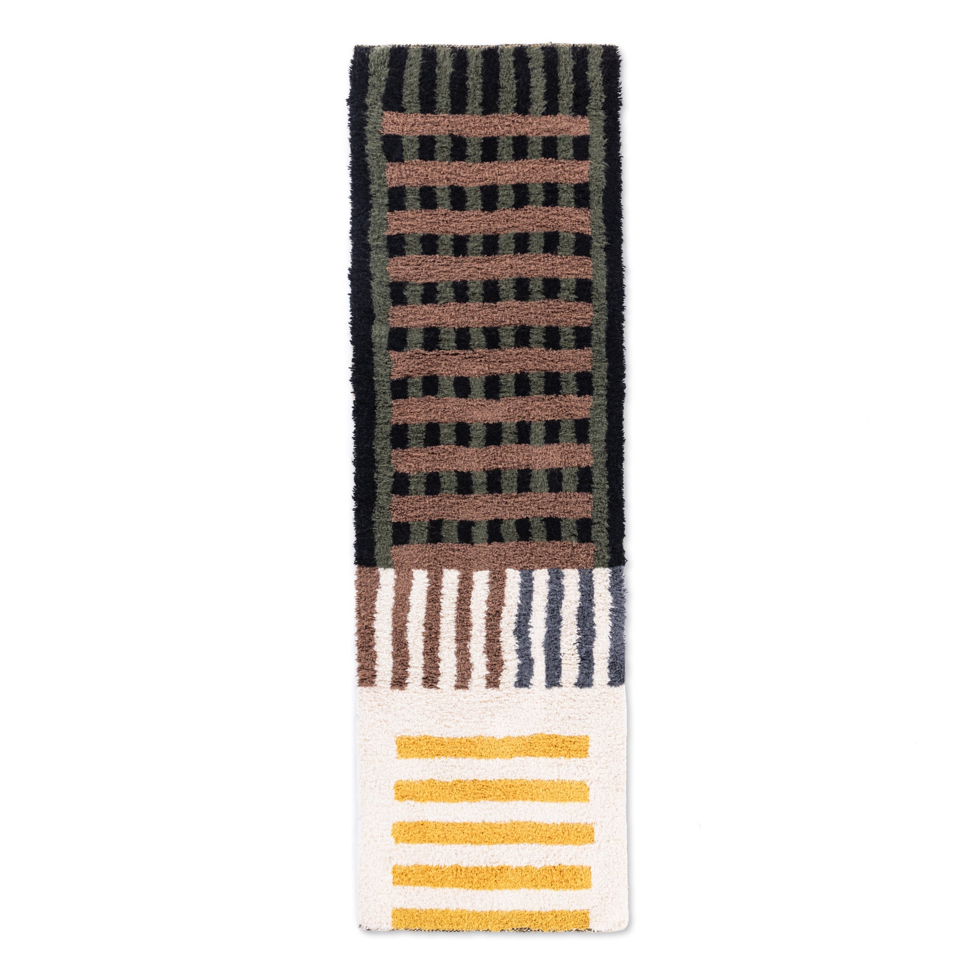 Motawazi - Shag Moroccan runner rug - Benisouk