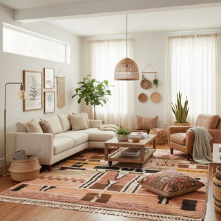 Mouna - Shag Moroccan rug - Benisouk