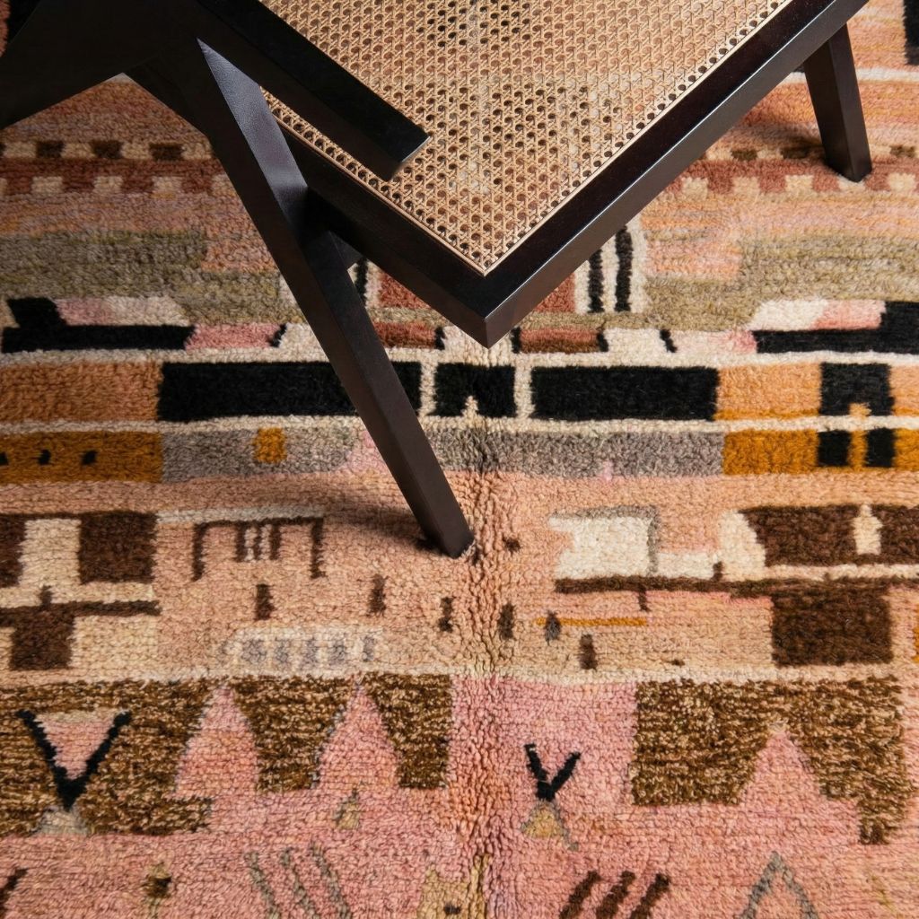 Mouna - Shag Moroccan rug - Benisouk