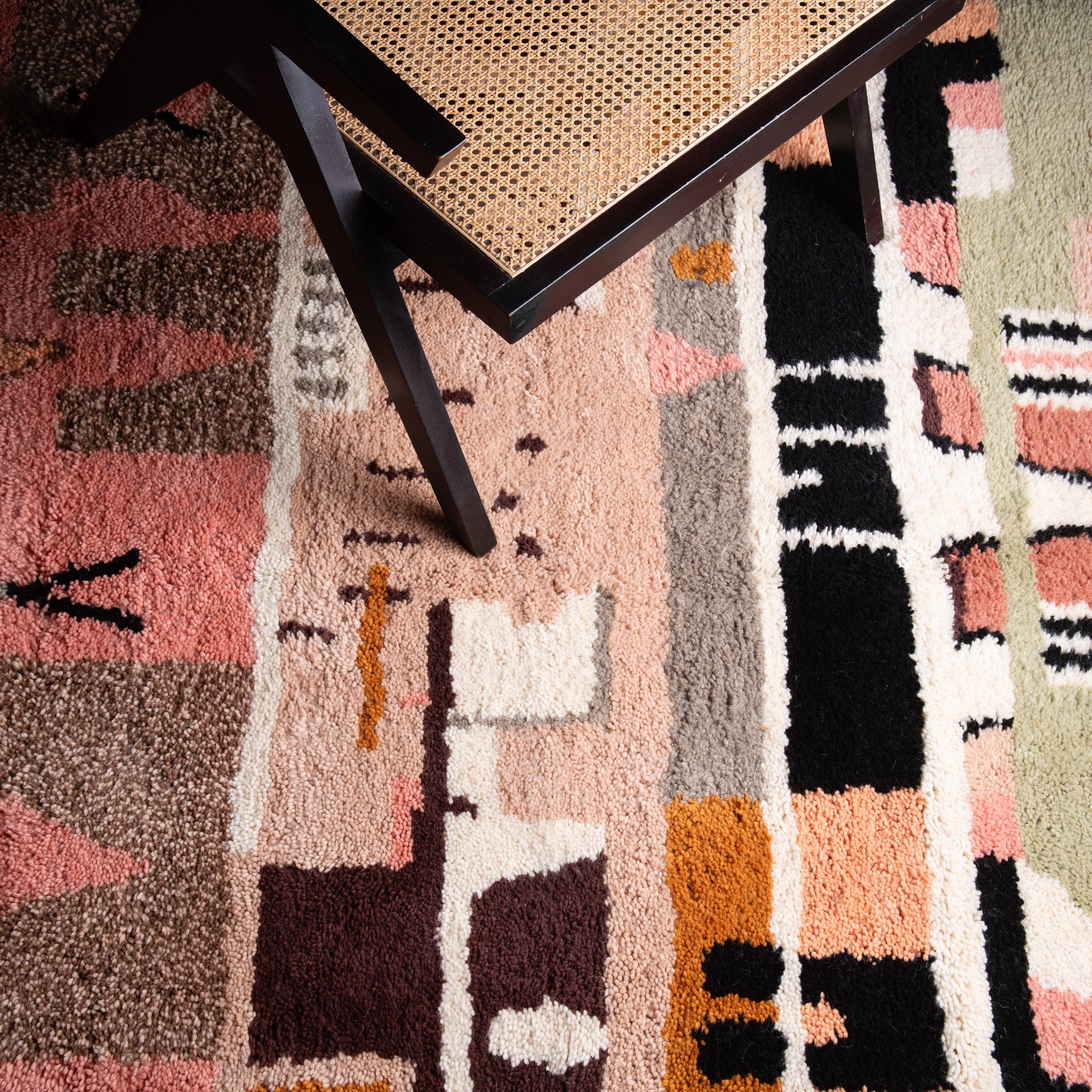 Mouna - Shag Moroccan rug - Benisouk