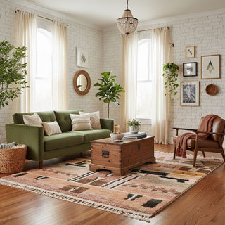Mouna - Shag Moroccan rug - Benisouk