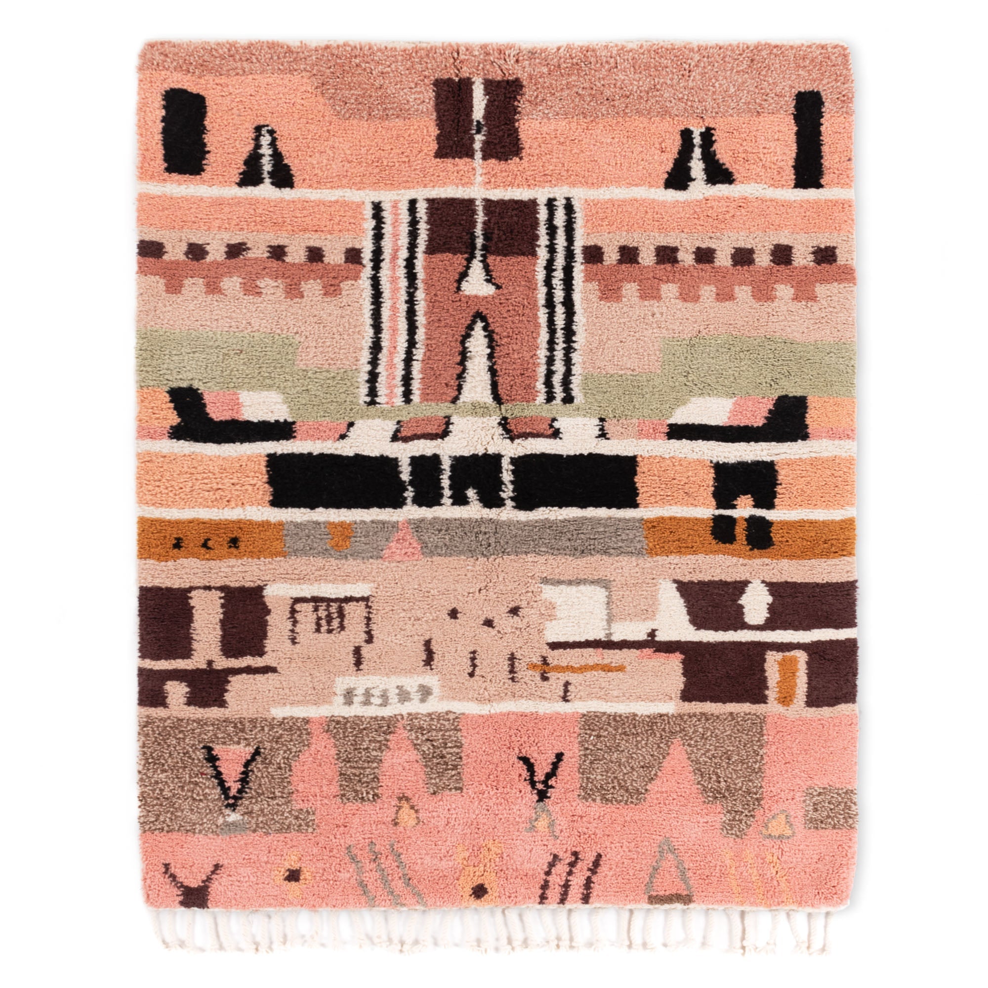 Mouna - Shag Moroccan rug - Benisouk