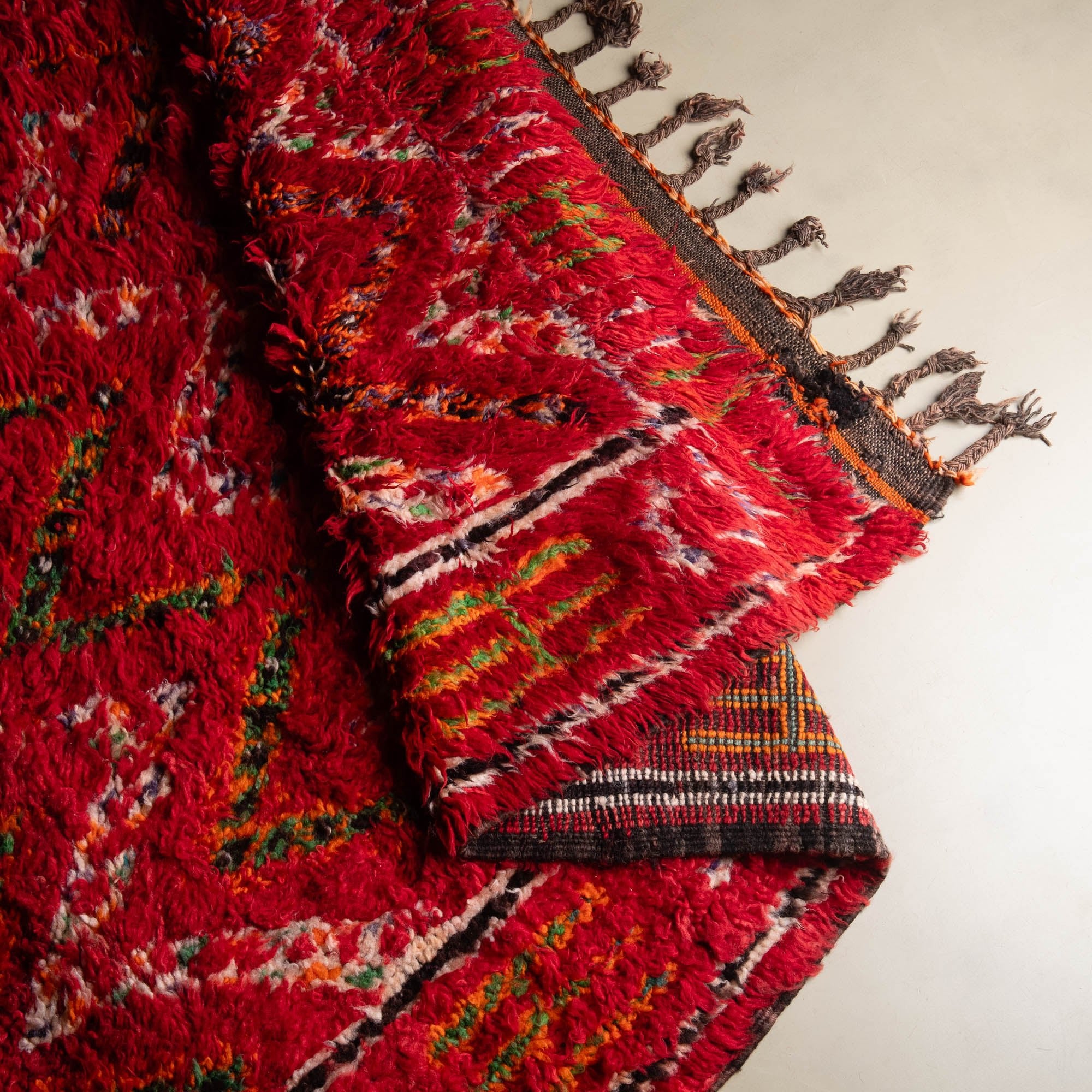 Mounir - vintage beni mguild rug - Benisouk