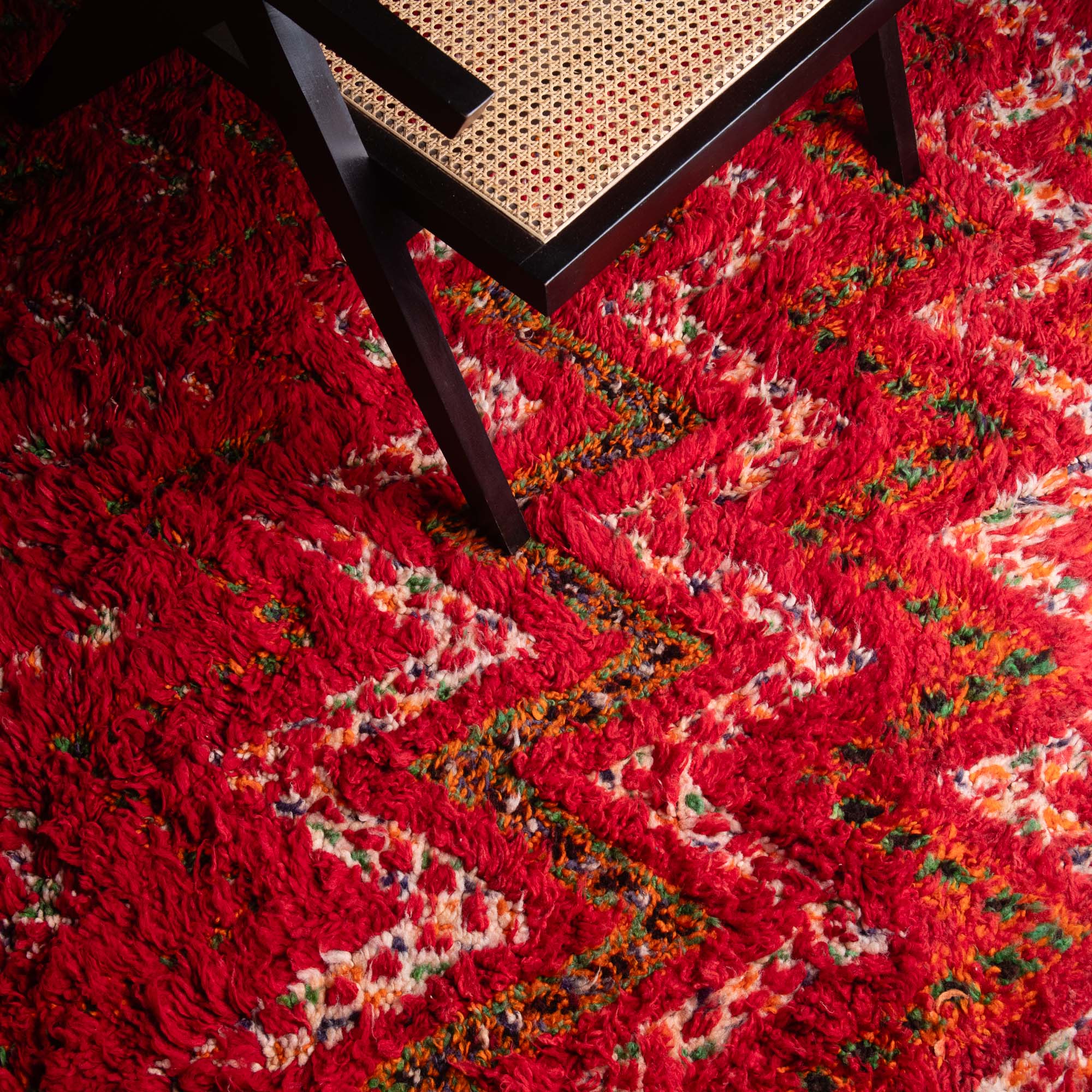 Mounir - vintage beni mguild rug - Benisouk
