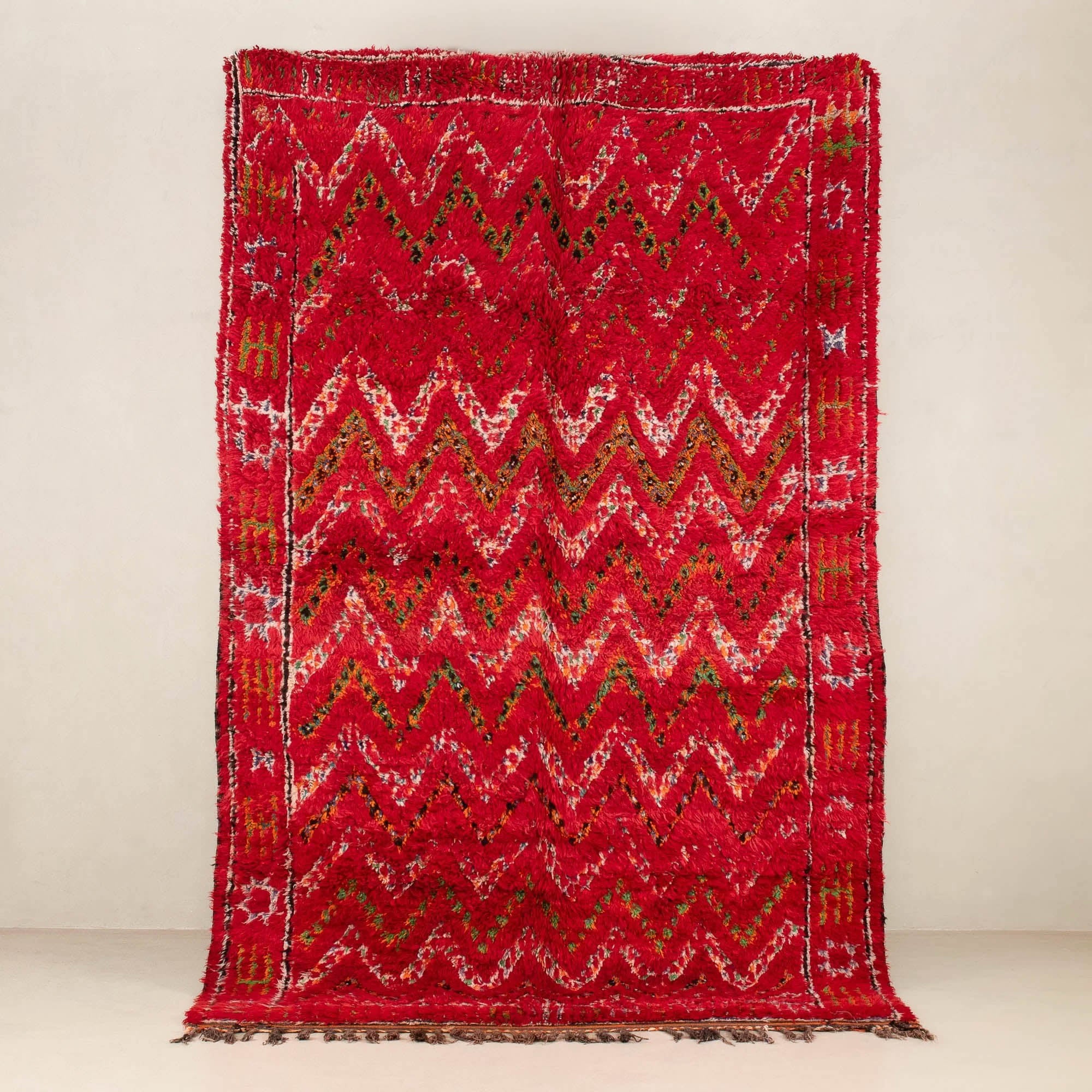 Mounir - vintage beni mguild rug