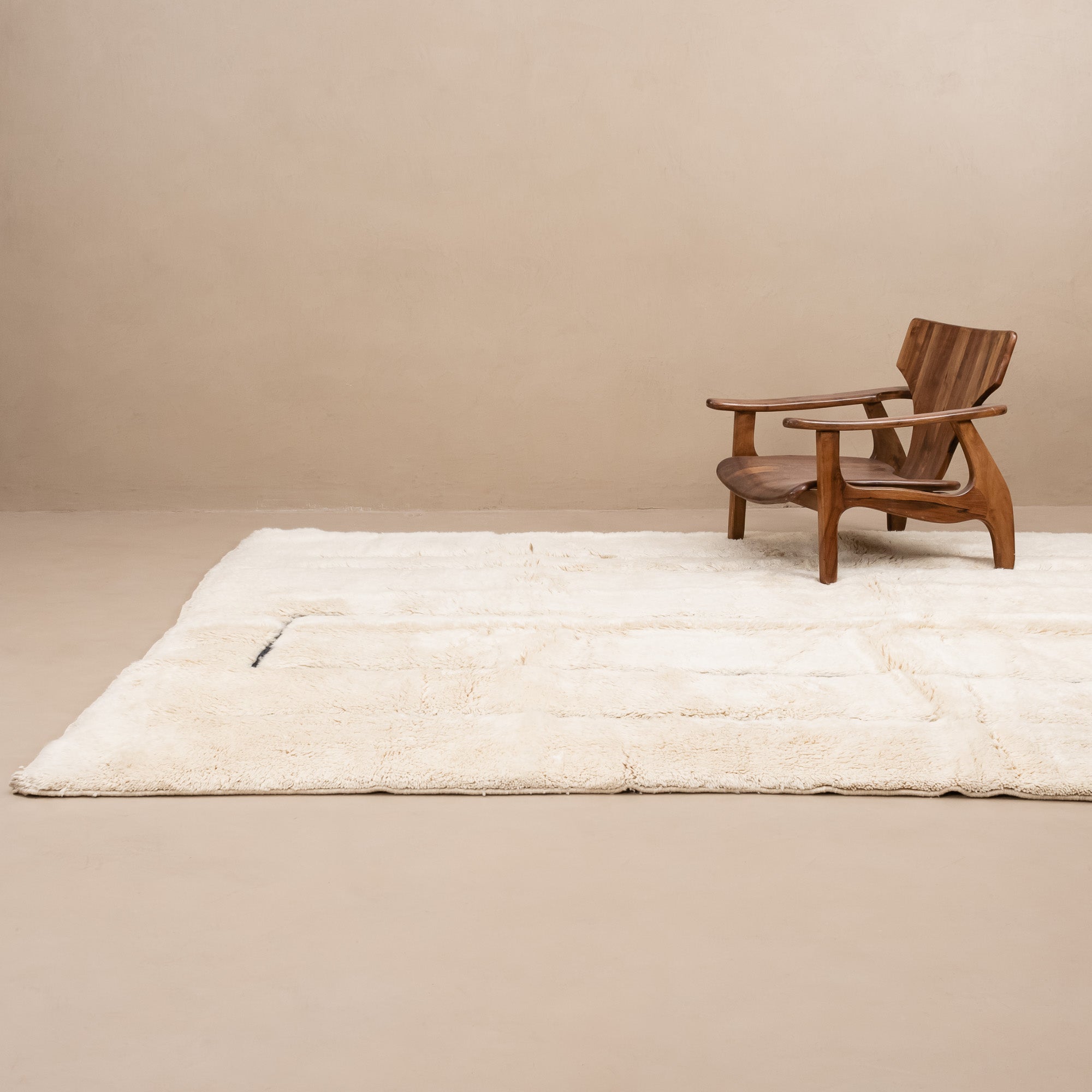 Munira - Luxury Shag Moroccan Rug - Benisouk