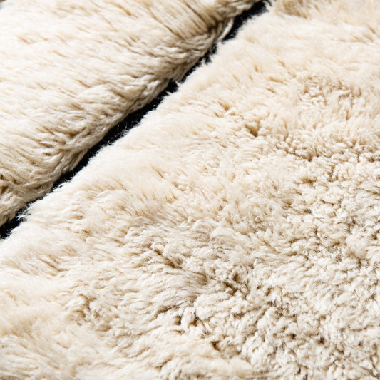 Munira - Luxury Shag Moroccan Rug - Benisouk