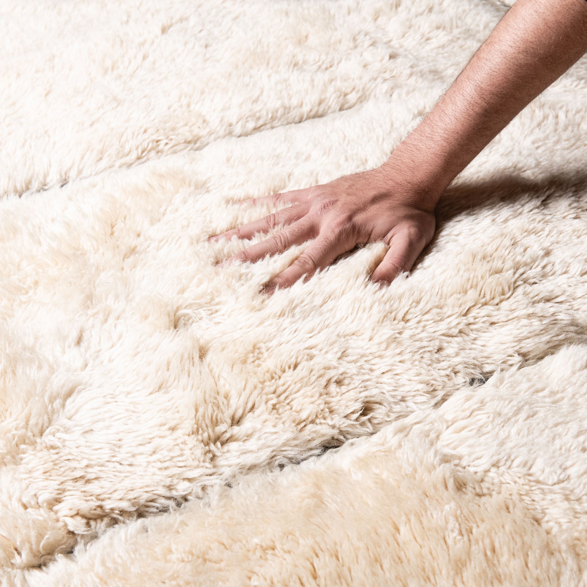 Mystery Path - Luxury Shag Moroccan Rug - Benisouk