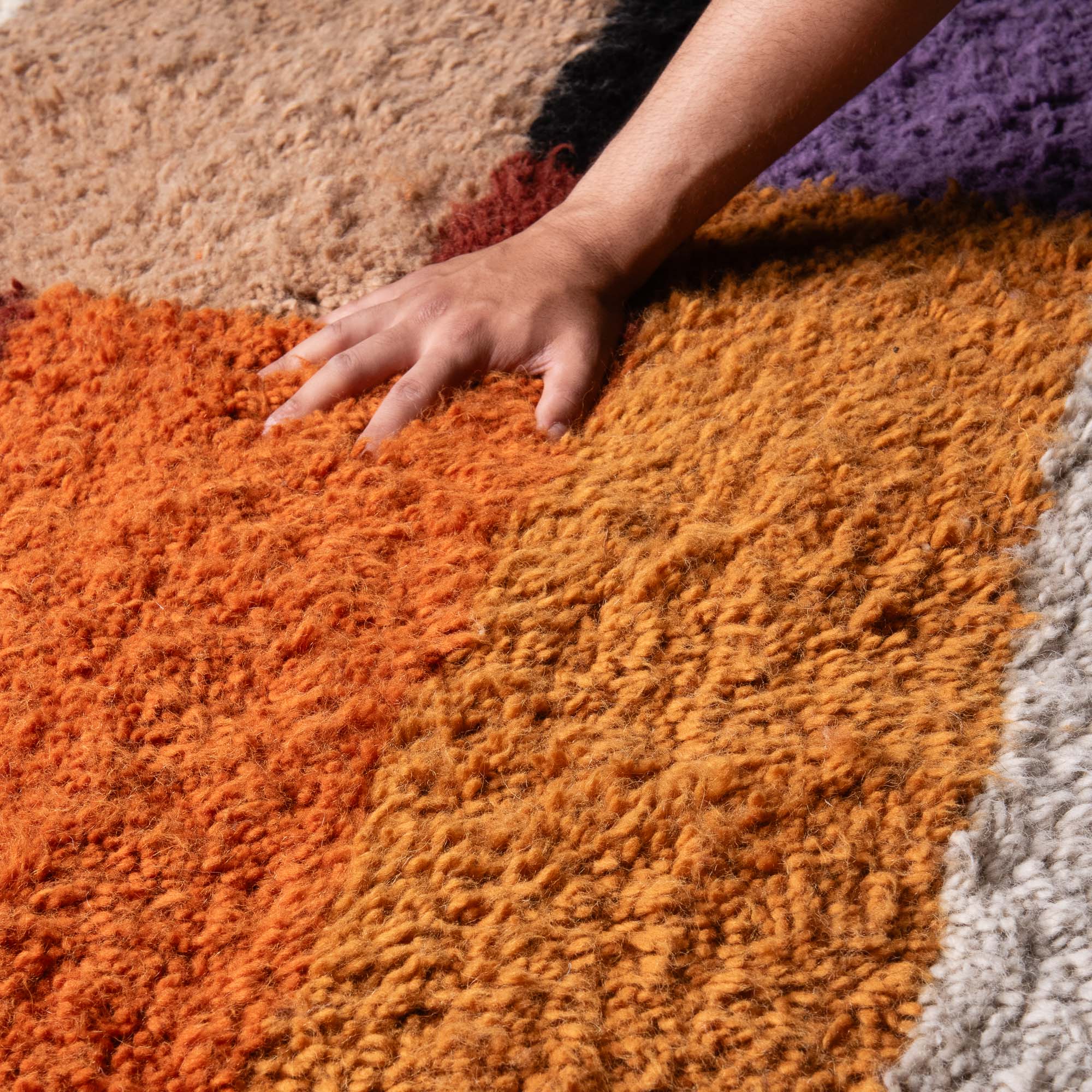 Nabila - Shag Moroccan rug - Benisouk