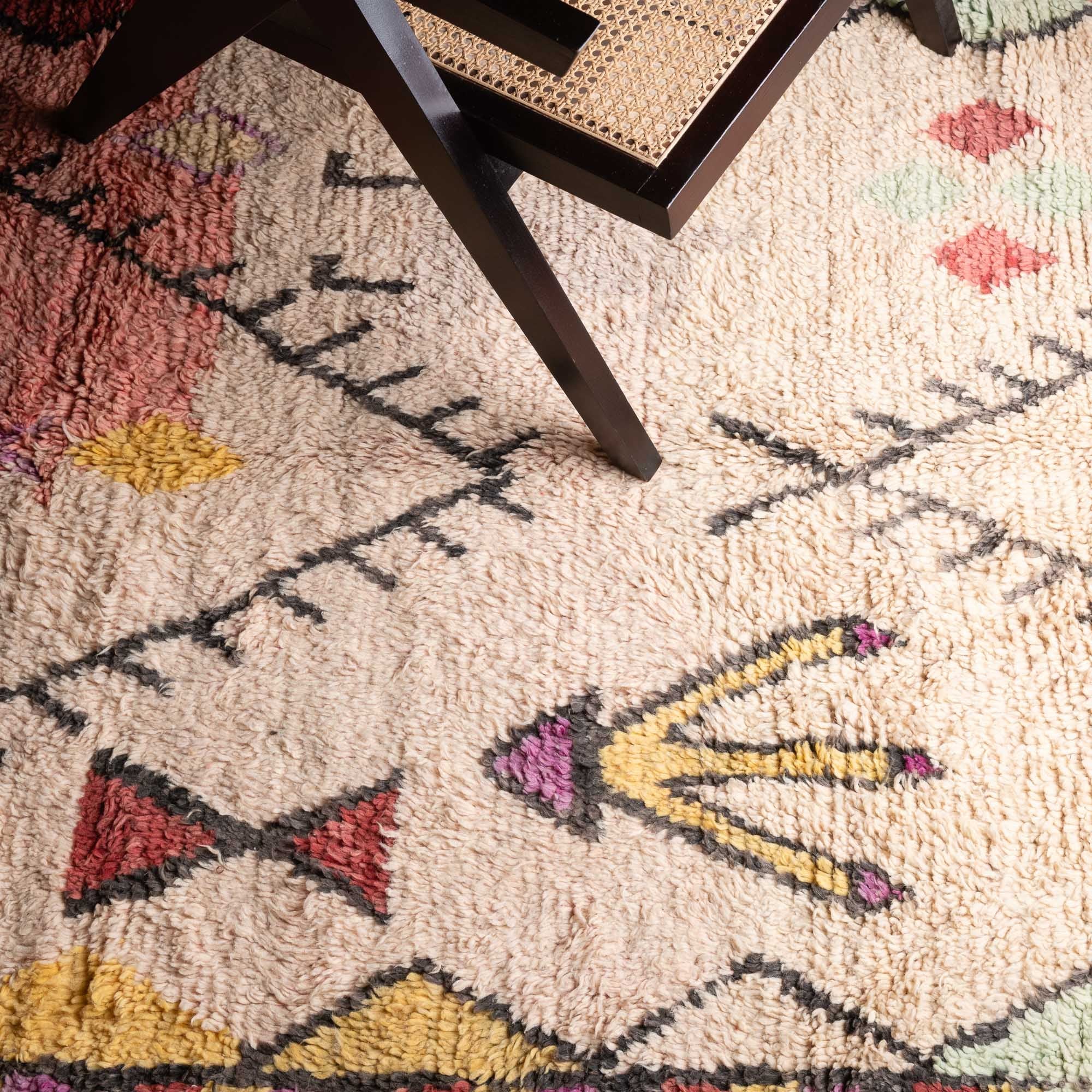 Nabila - vintage boujad rug - Benisouk