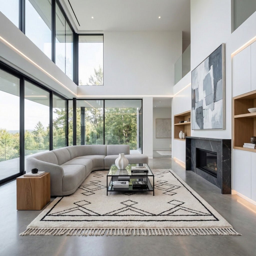 Nadia - Shag Moroccan rug - Benisouk