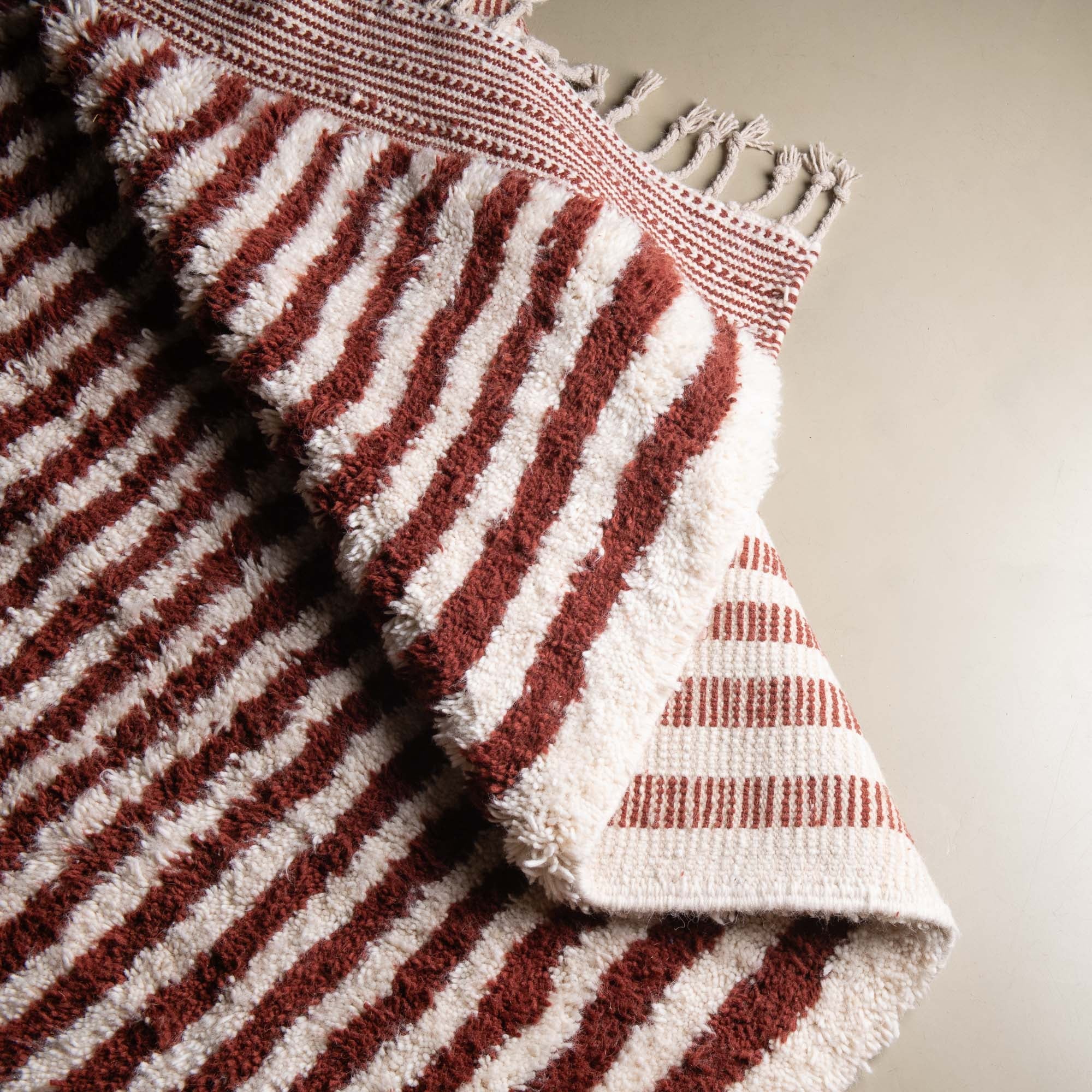 Nadira - Shag Moroccan rug - Benisouk