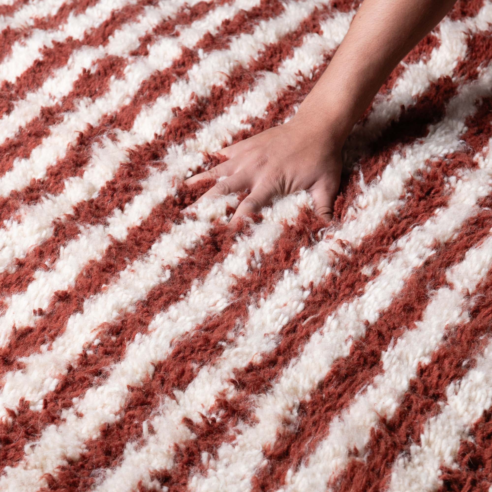 Nadira - Shag Moroccan rug - Benisouk