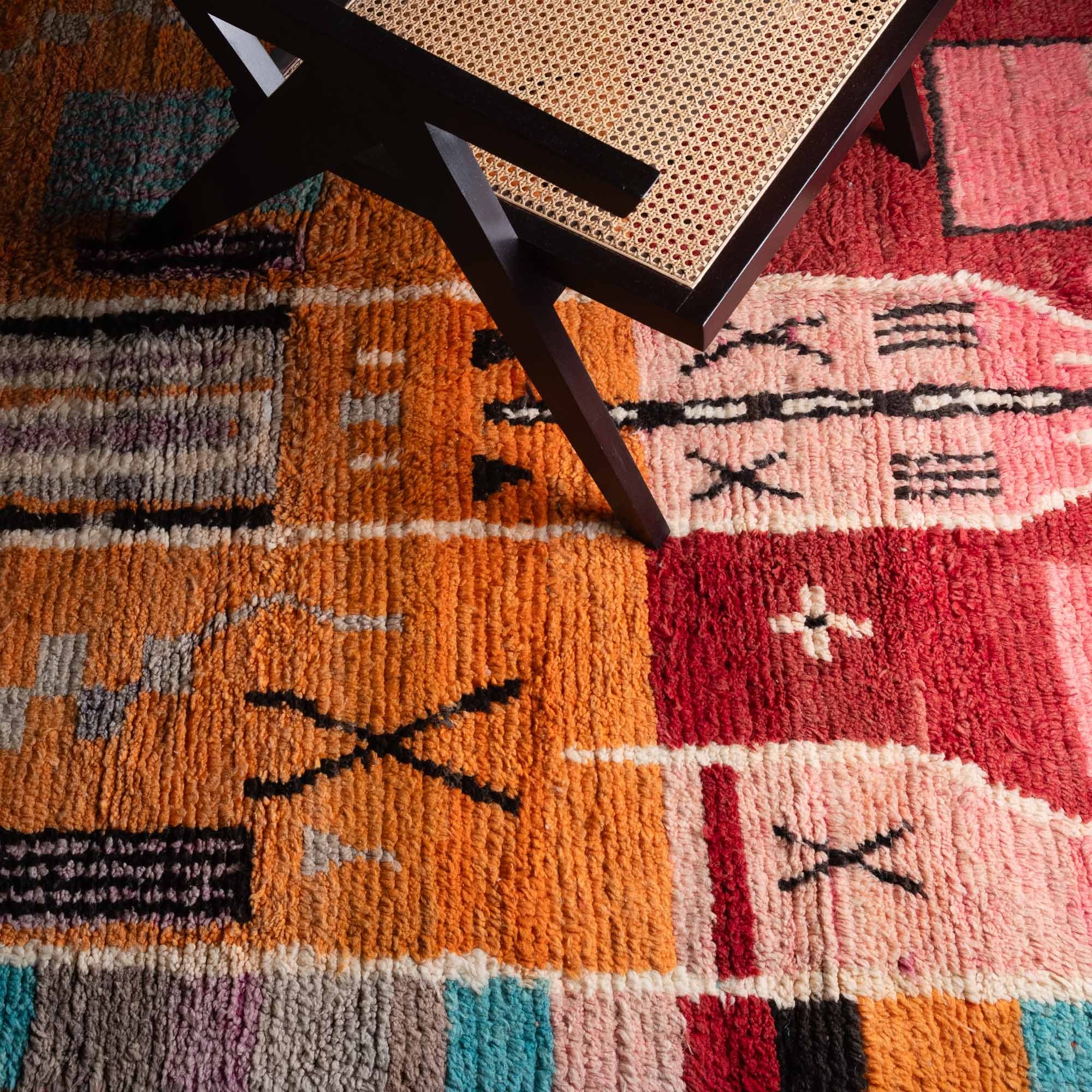 Nadya - vintage boujad rug - Benisouk