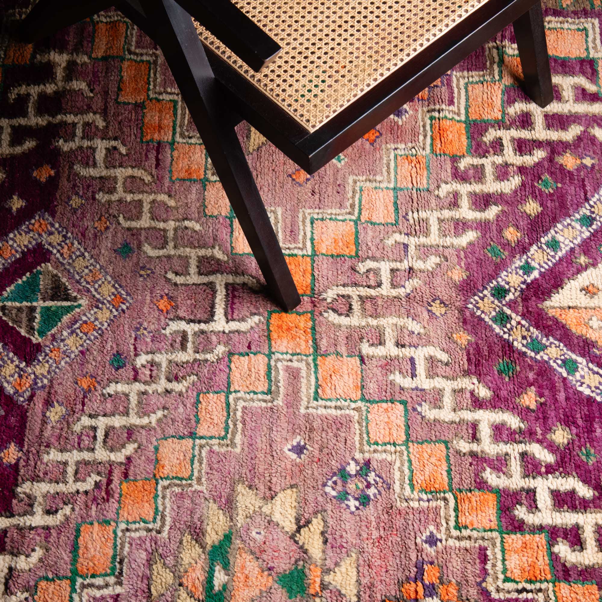 Nadya - vintage boujad rug - Benisouk