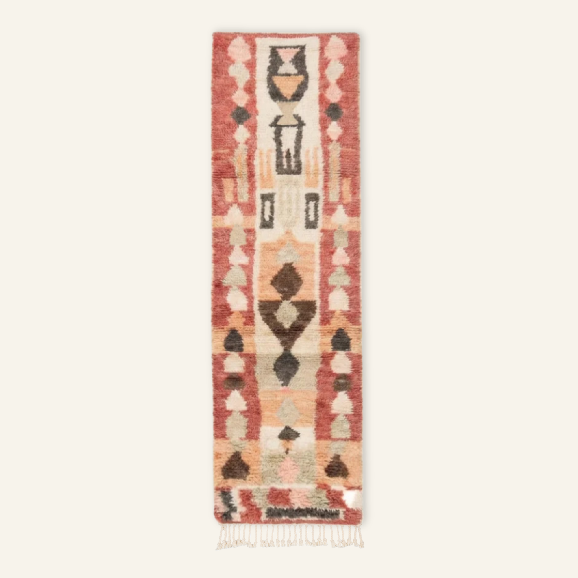 Nafass - Shag Moroccan runner rug