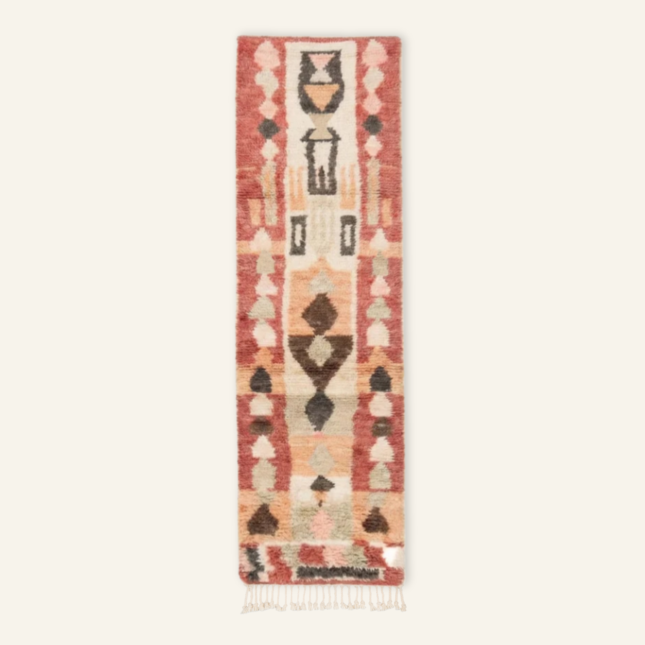Nafass - Shag Moroccan runner rug