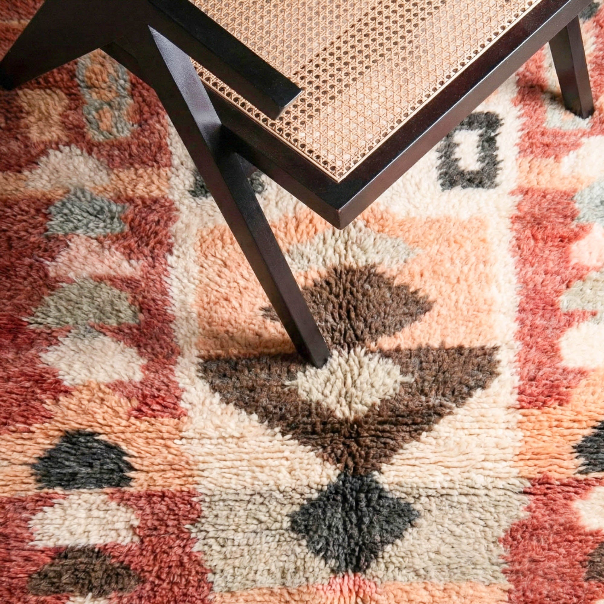 Nafass - Shag Moroccan runner rug - Benisouk